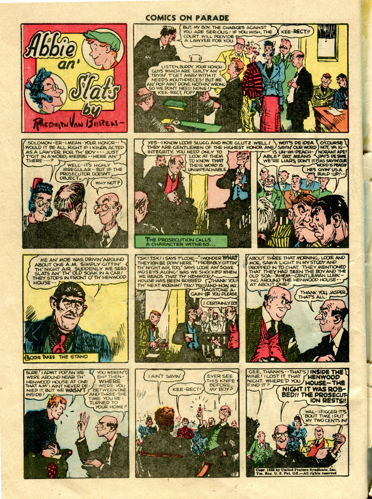 Read online Comics on Parade comic -  Issue #8 - 56