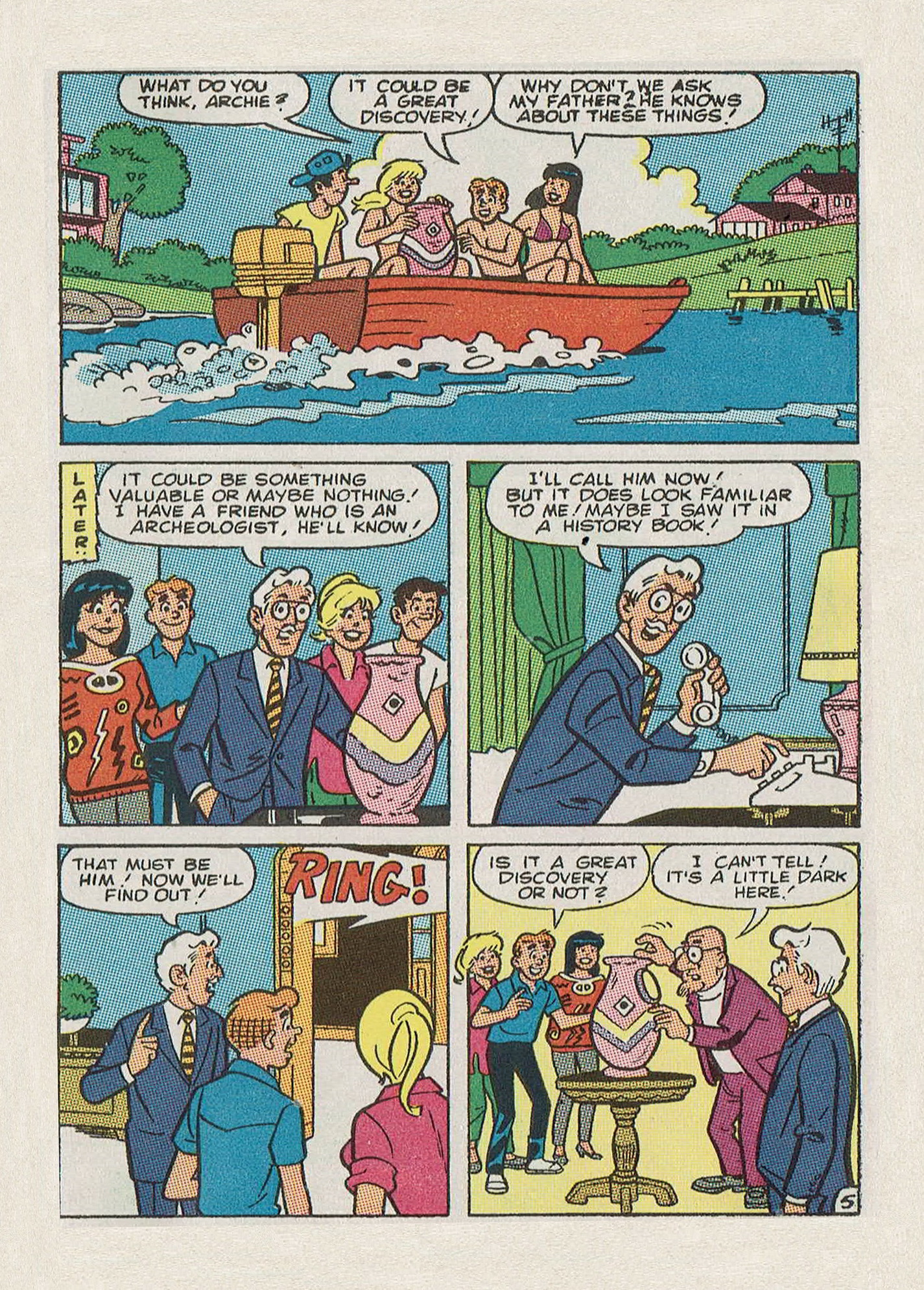 Read online Archie Annual Digest Magazine comic -  Issue #59 - 71