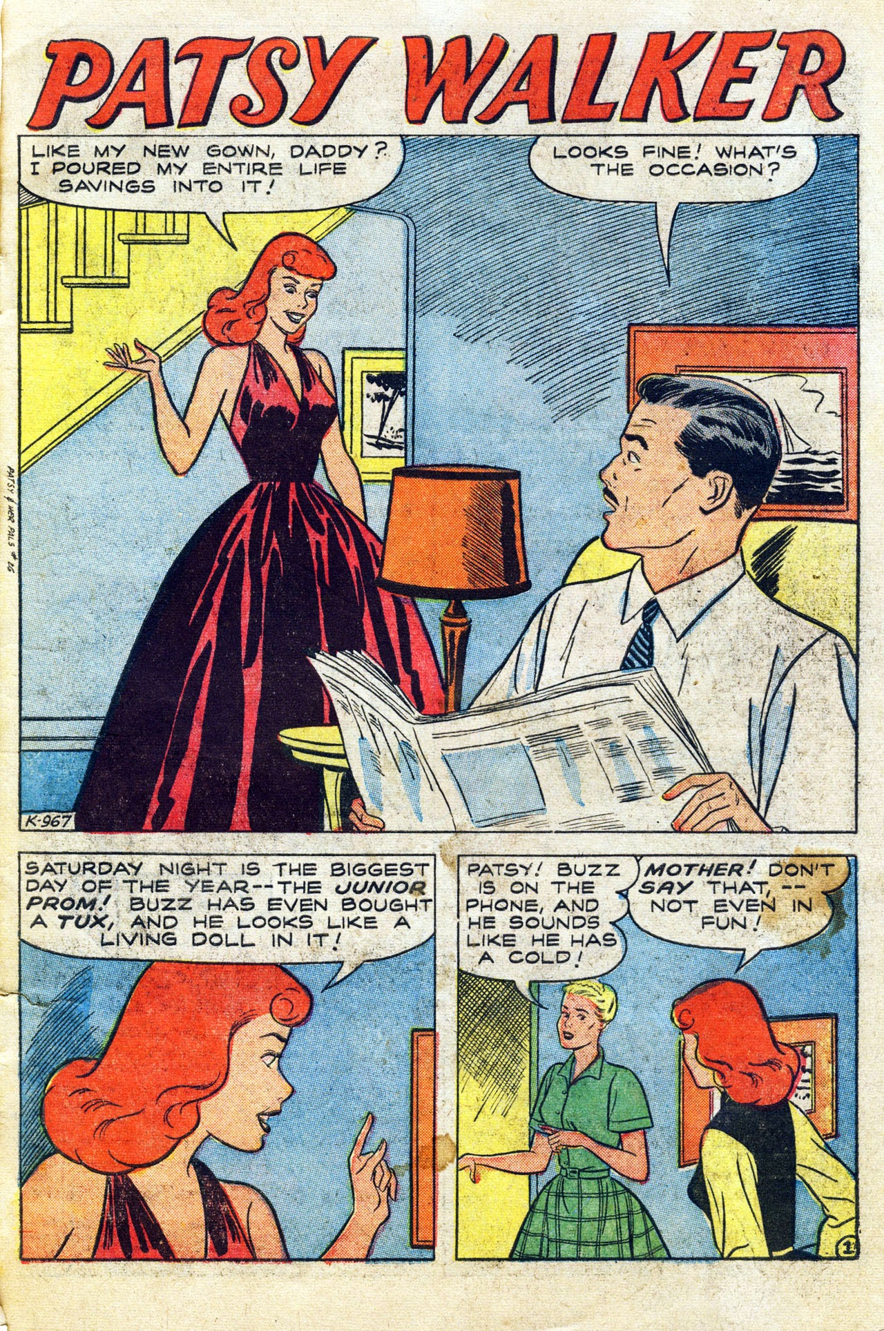 Read online Patsy and her Pals comic -  Issue #26 - 3