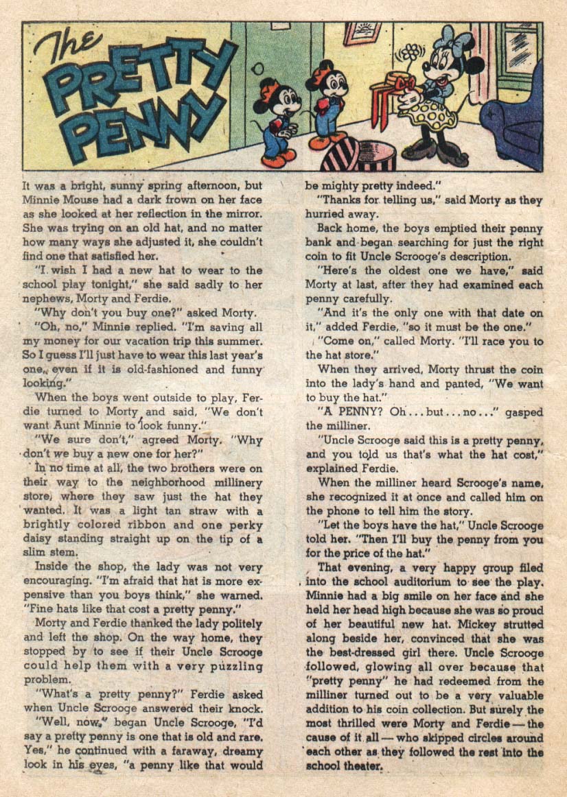 Read online Walt Disney's Comics and Stories comic -  Issue #213 - 24