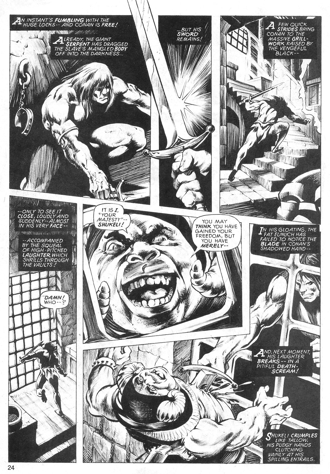The Savage Sword Of Conan issue 30 - Page 23