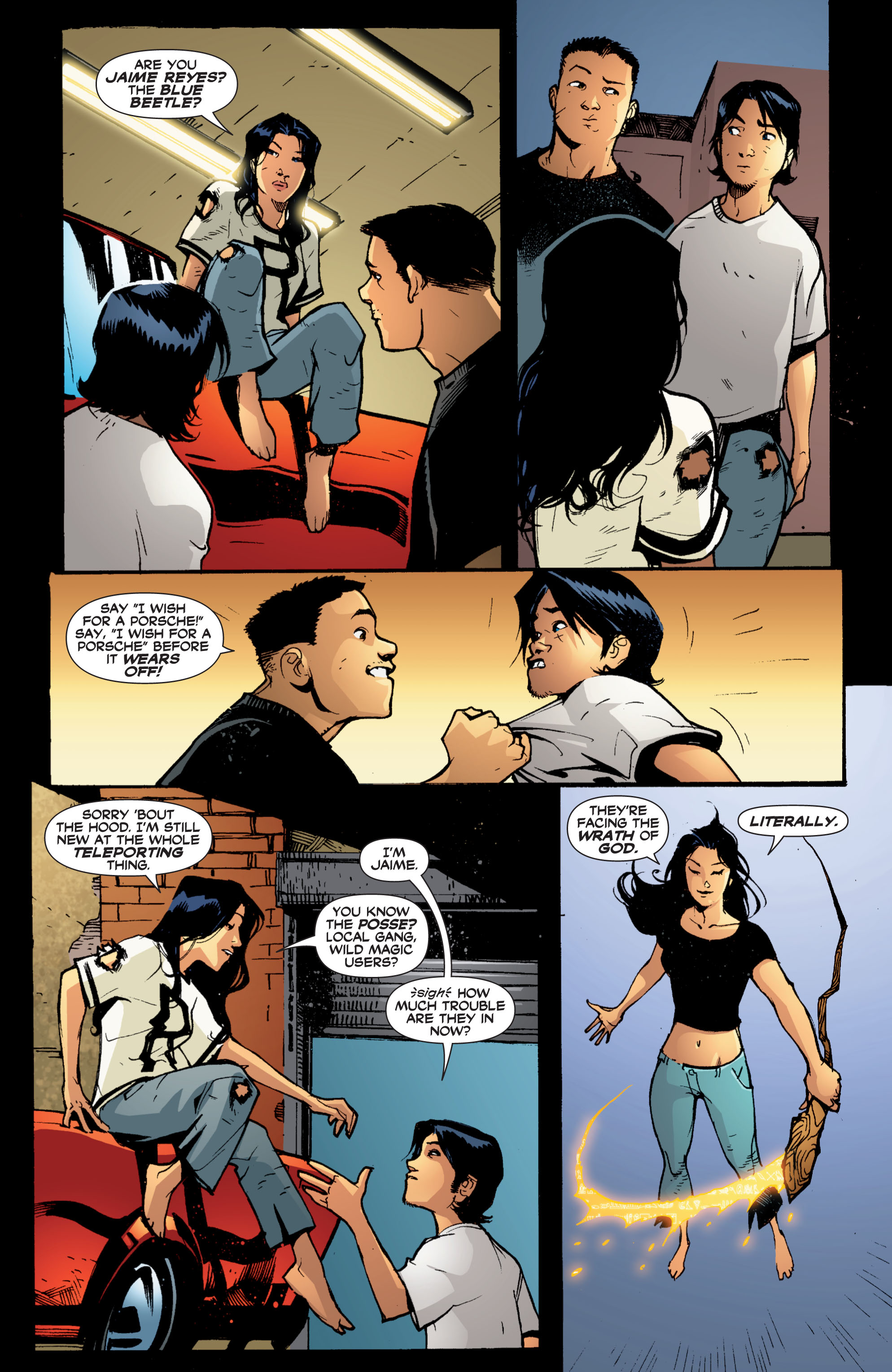 Read online Blue Beetle (2006) comic -  Issue #16 - 8