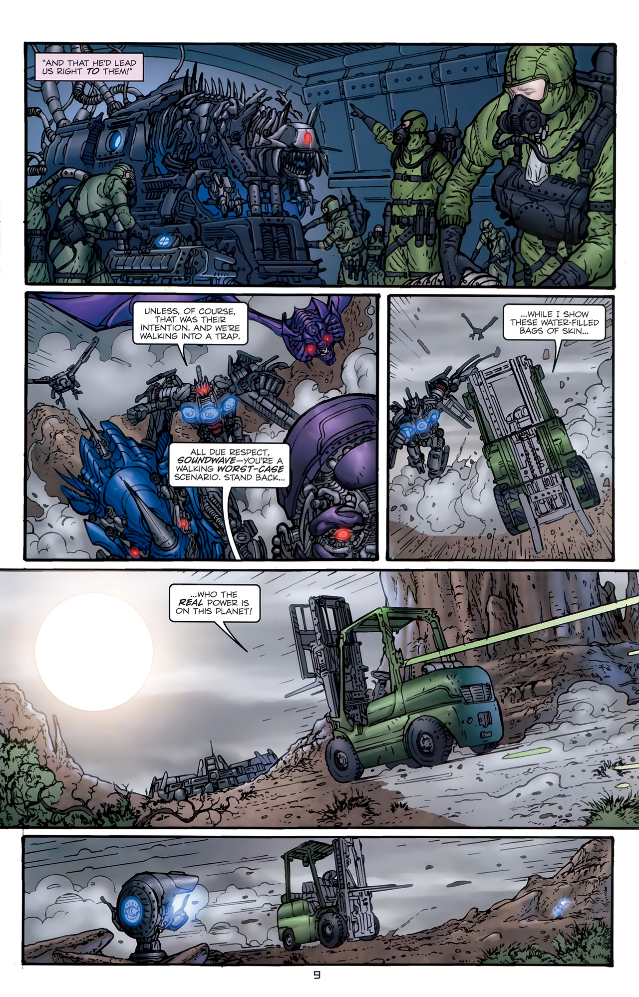 Read online Transformers: Nefarious comic -  Issue #4 - 12