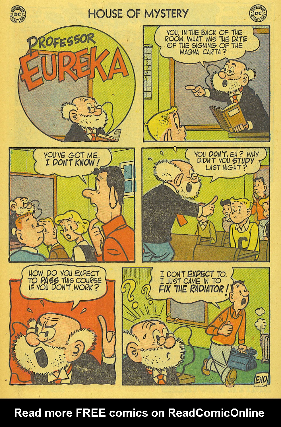 Read online House of Mystery (1951) comic -  Issue #34 - 18