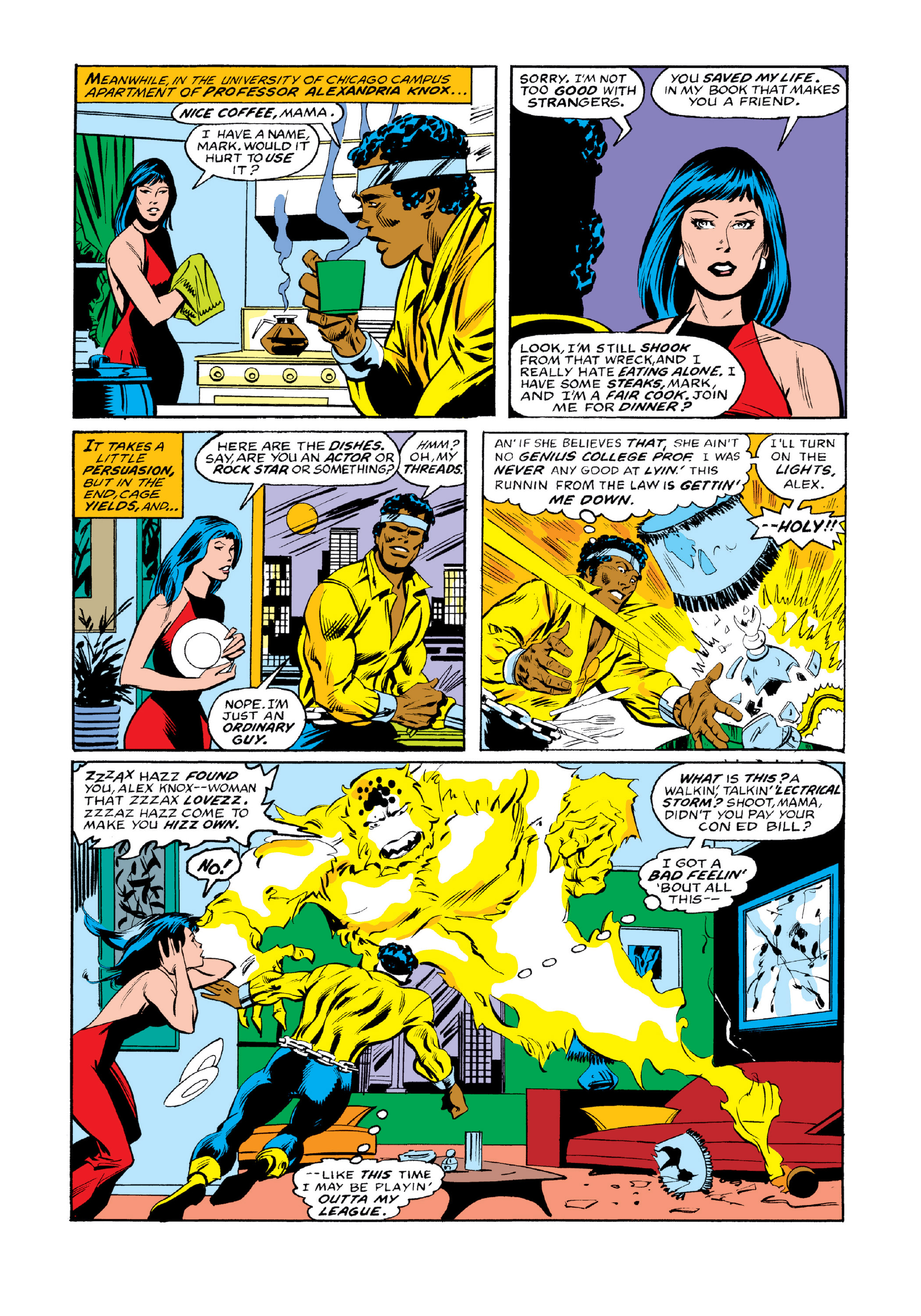 Read online Marvel Masterworks: Luke Cage, Power Man comic -  Issue # TPB 3 (Part 3) - 108