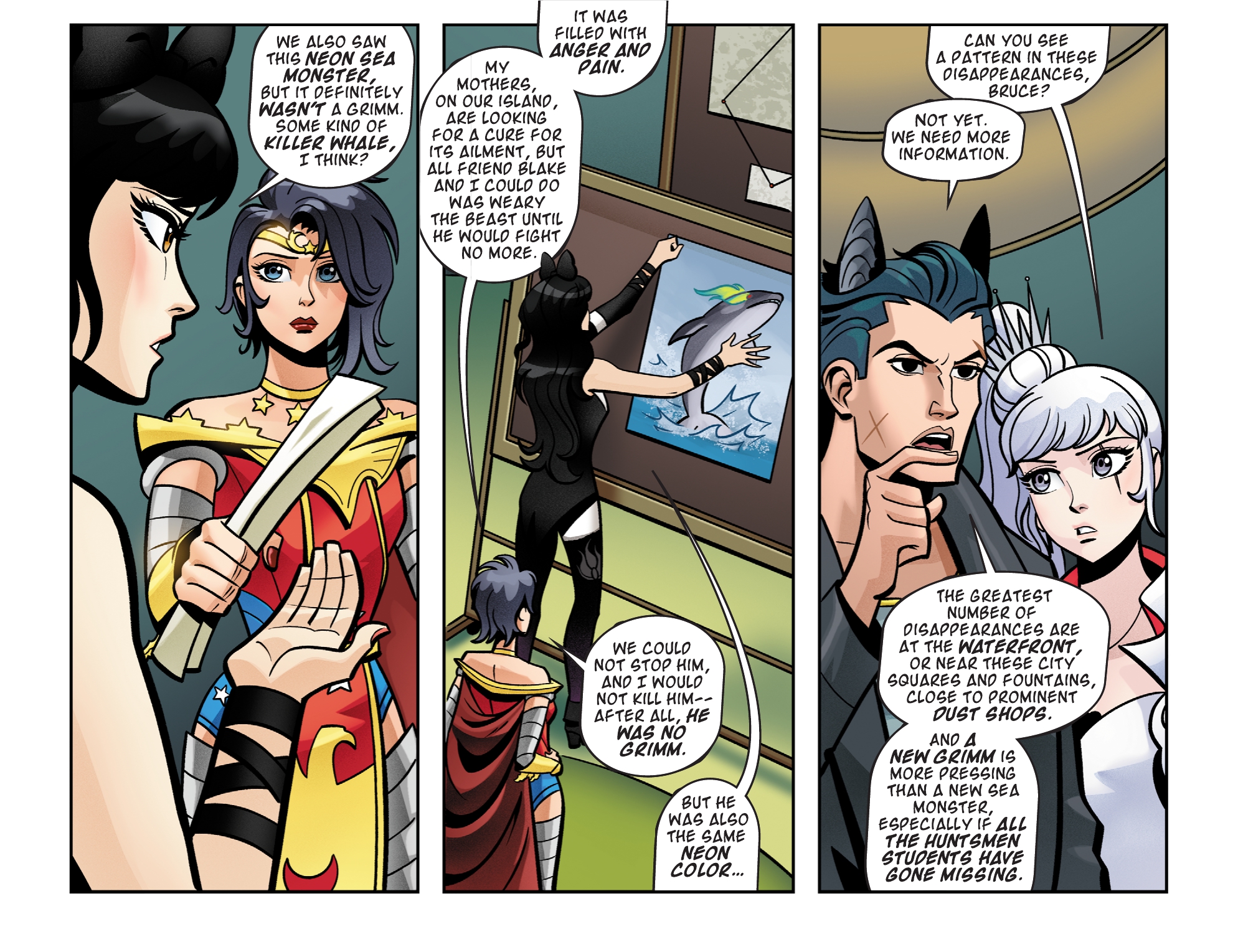 Read online RWBY/Justice League comic -  Issue #4 - 17