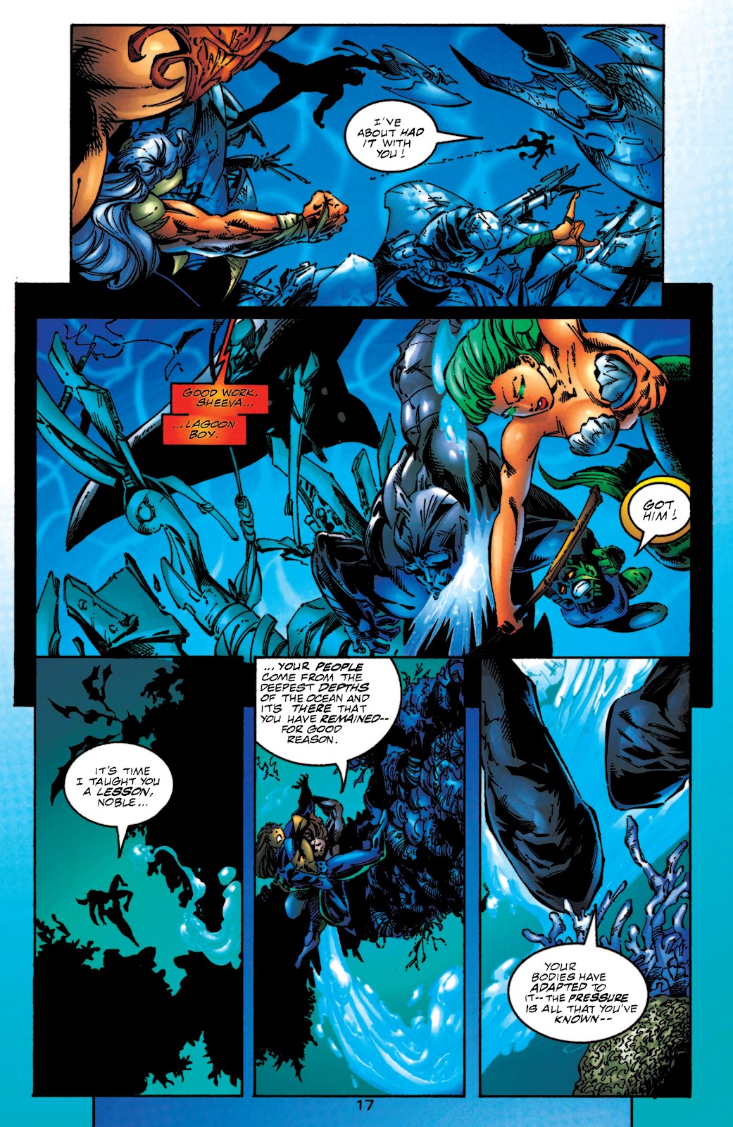 Aquaman (1994) Issue #51 #57 - English 17