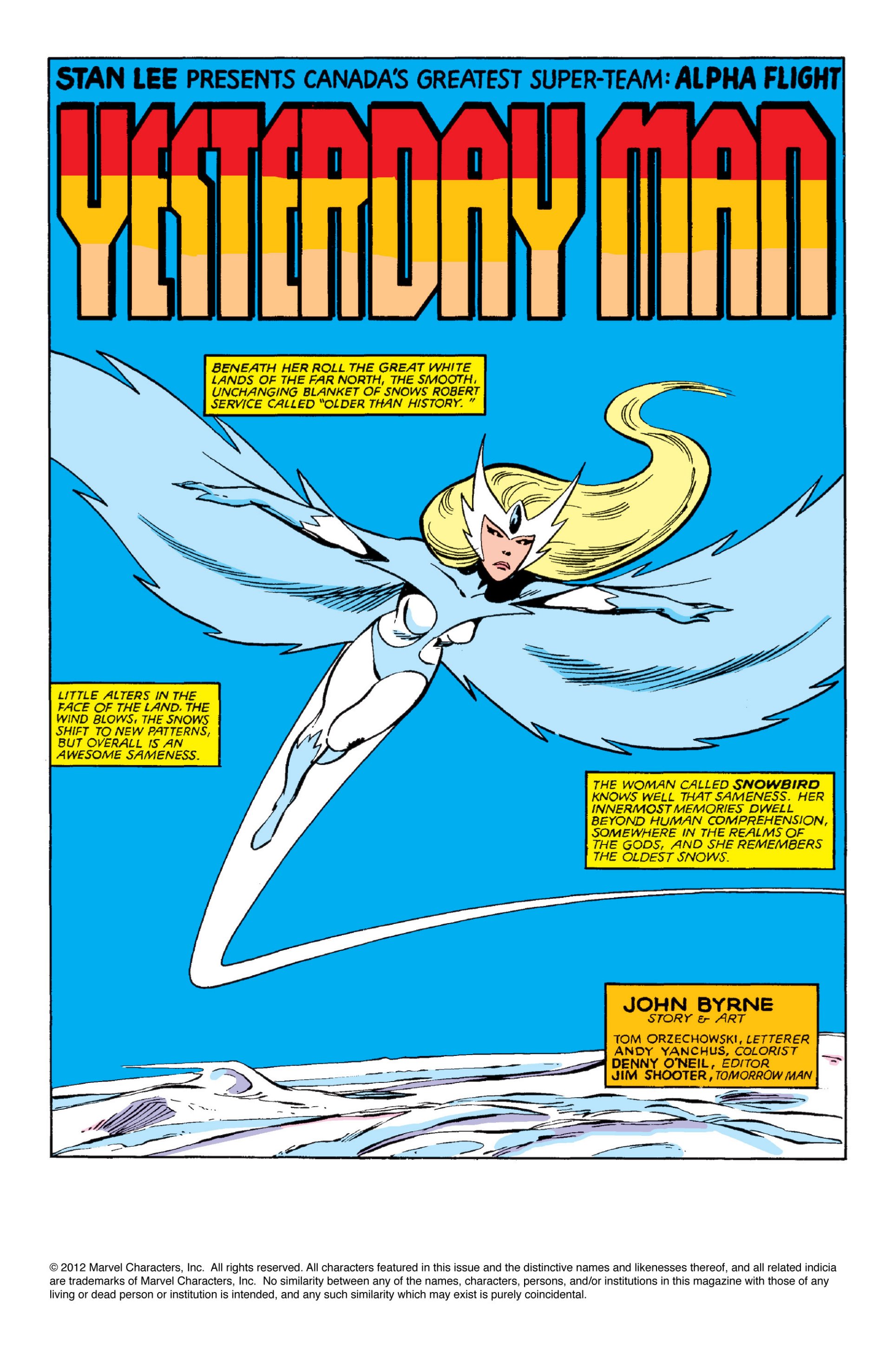 Read online Alpha Flight (1983) comic -  Issue #3 - 2