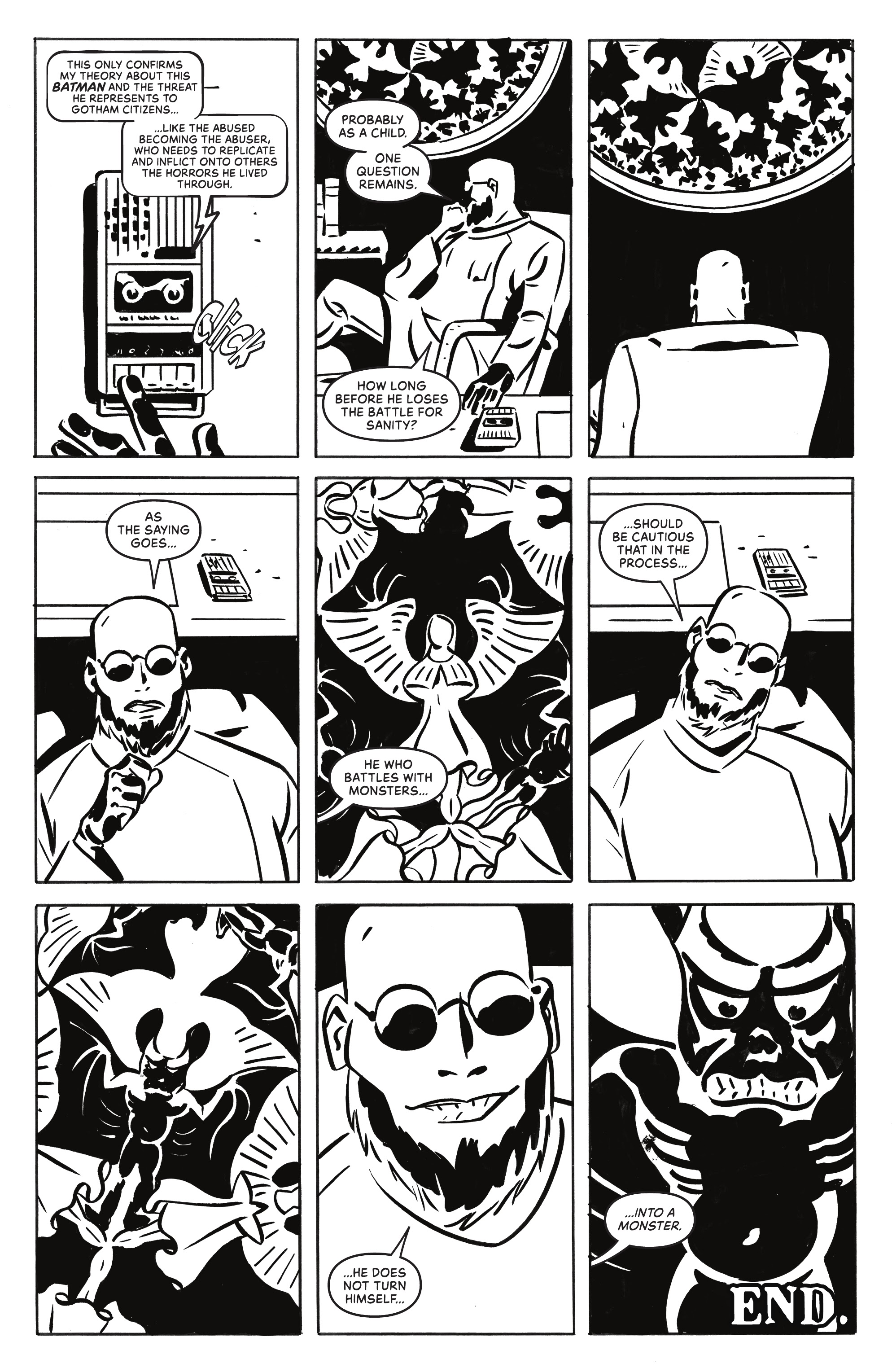 Read online Batman Black & White comic -  Issue #6 - 22