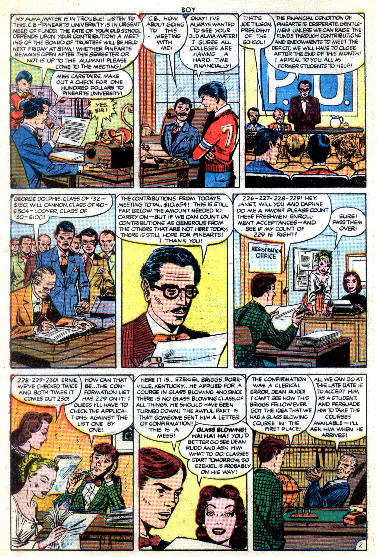 Read online Boy Comics comic -  Issue #67 - 4