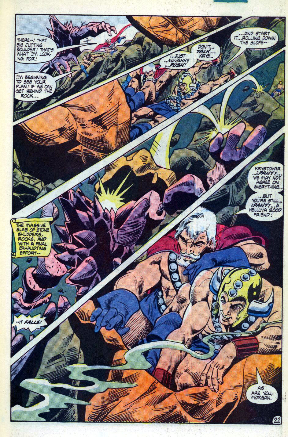Read online Warlord (1976) comic -  Issue #92 - 23
