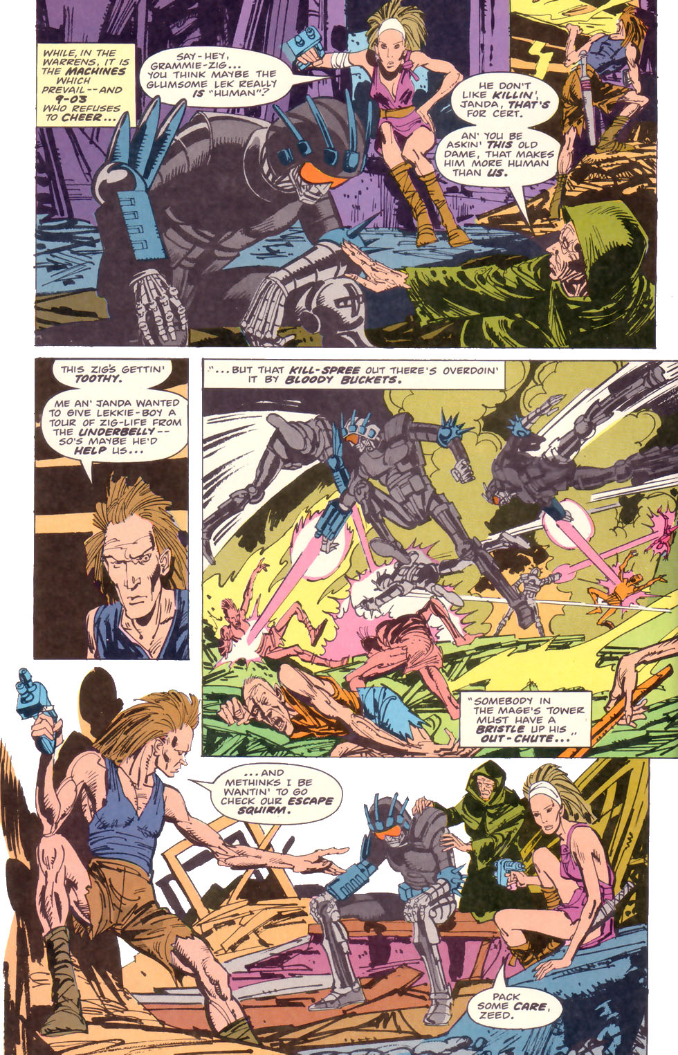 Read online Electric Warrior comic -  Issue #4 - 24