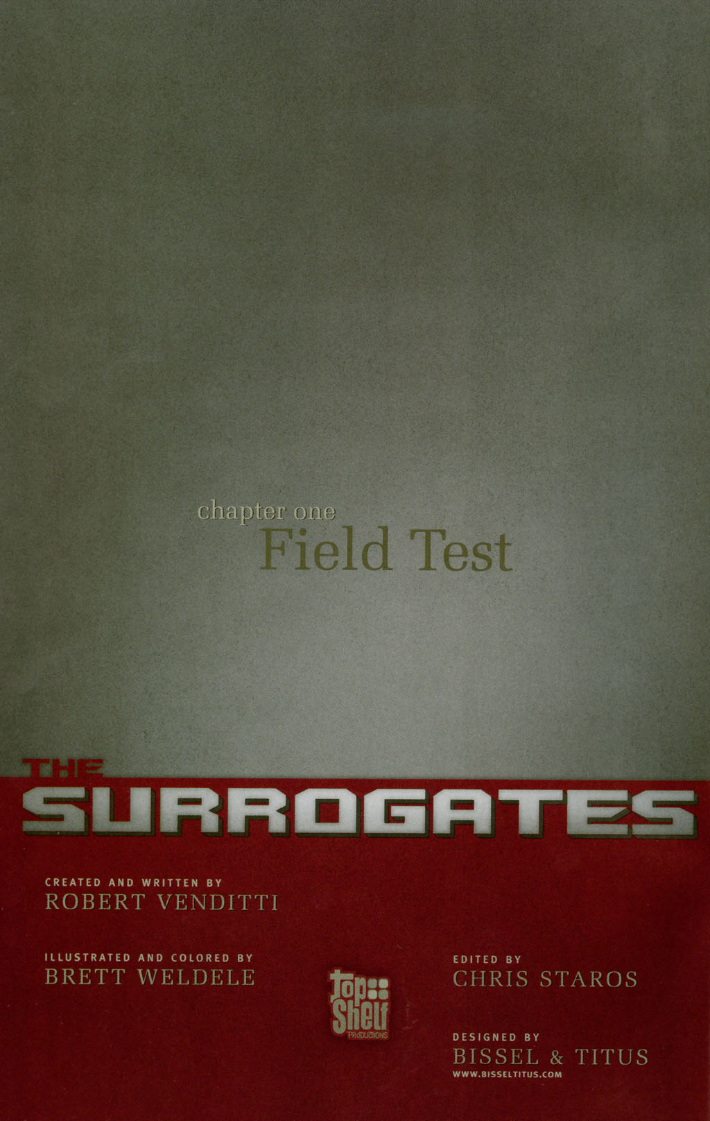 Read online The Surrogates comic -  Issue #1 - 2