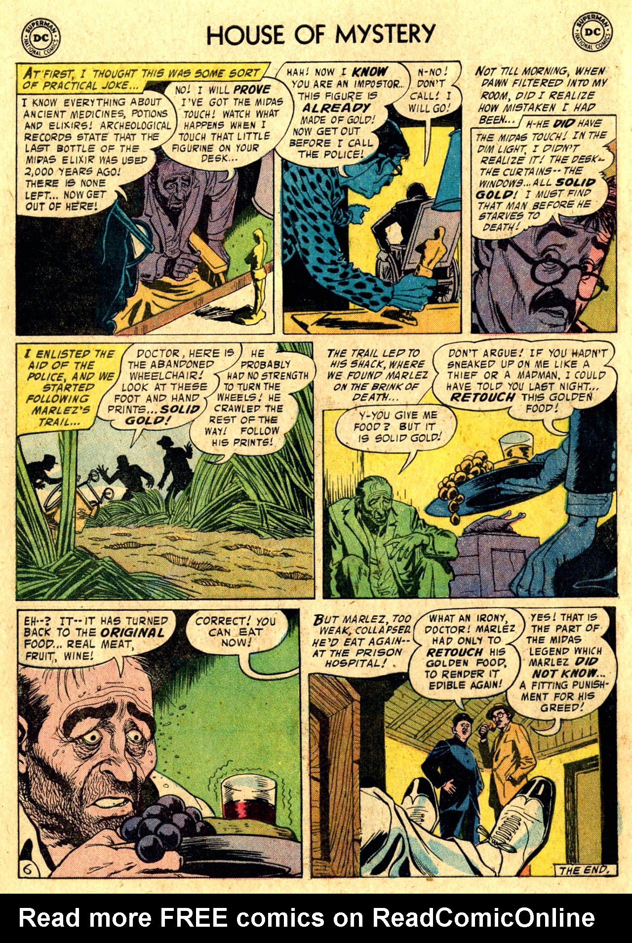 Read online House of Mystery (1951) comic -  Issue #64 - 8