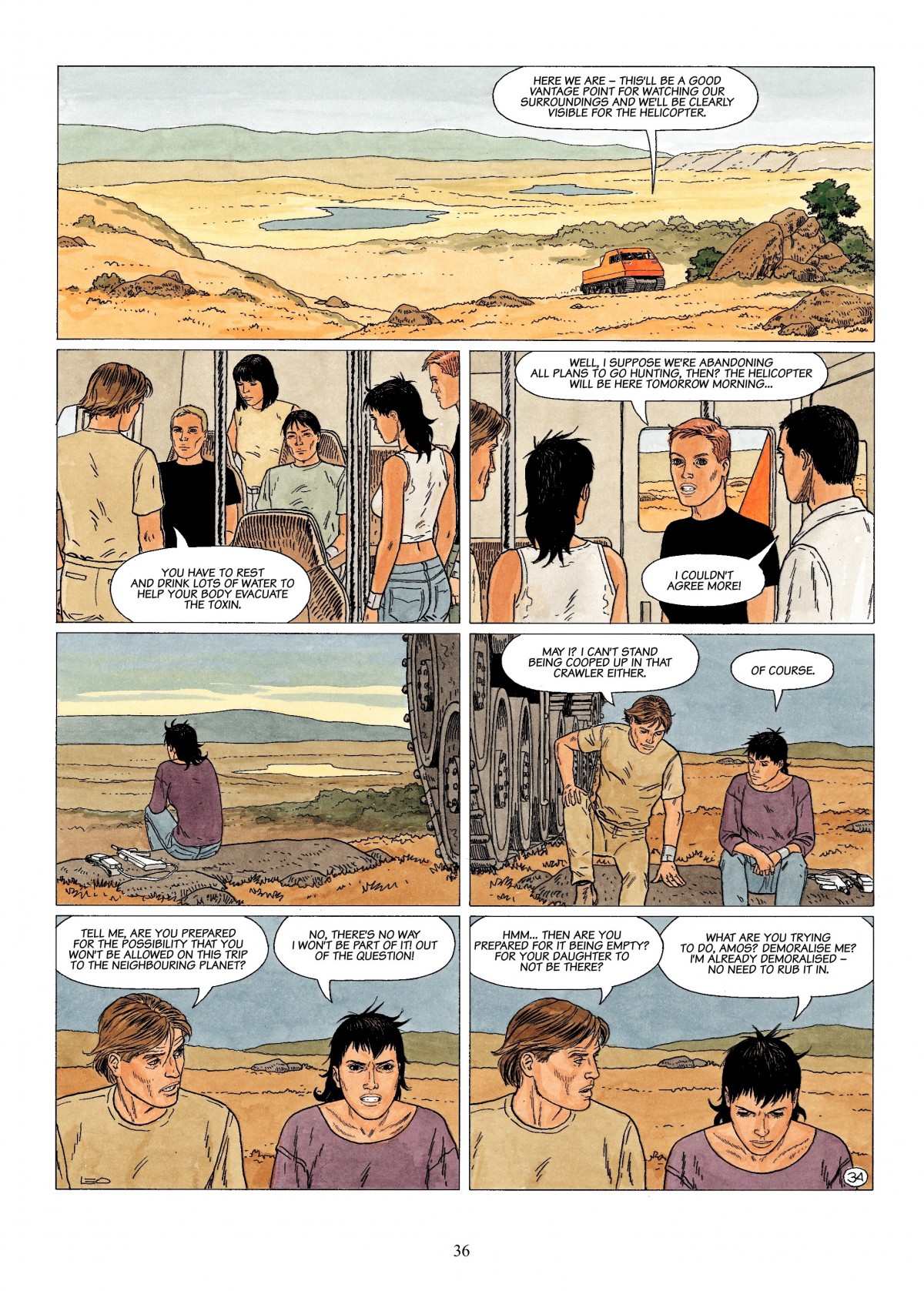 Read online Antares comic -  Issue #4 - 36