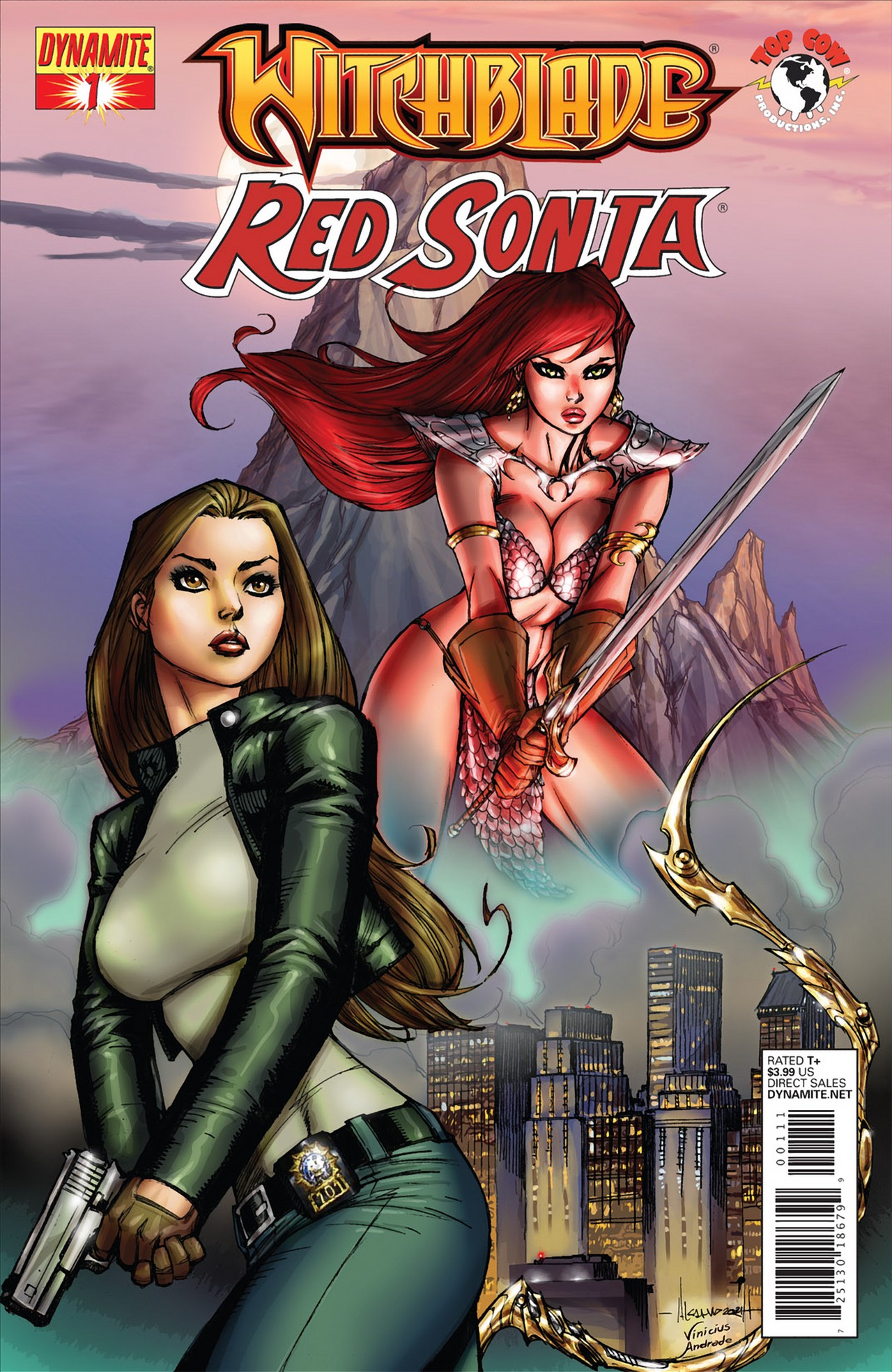 Read online Witchblade/Red Sonja comic -  Issue #1 - 1