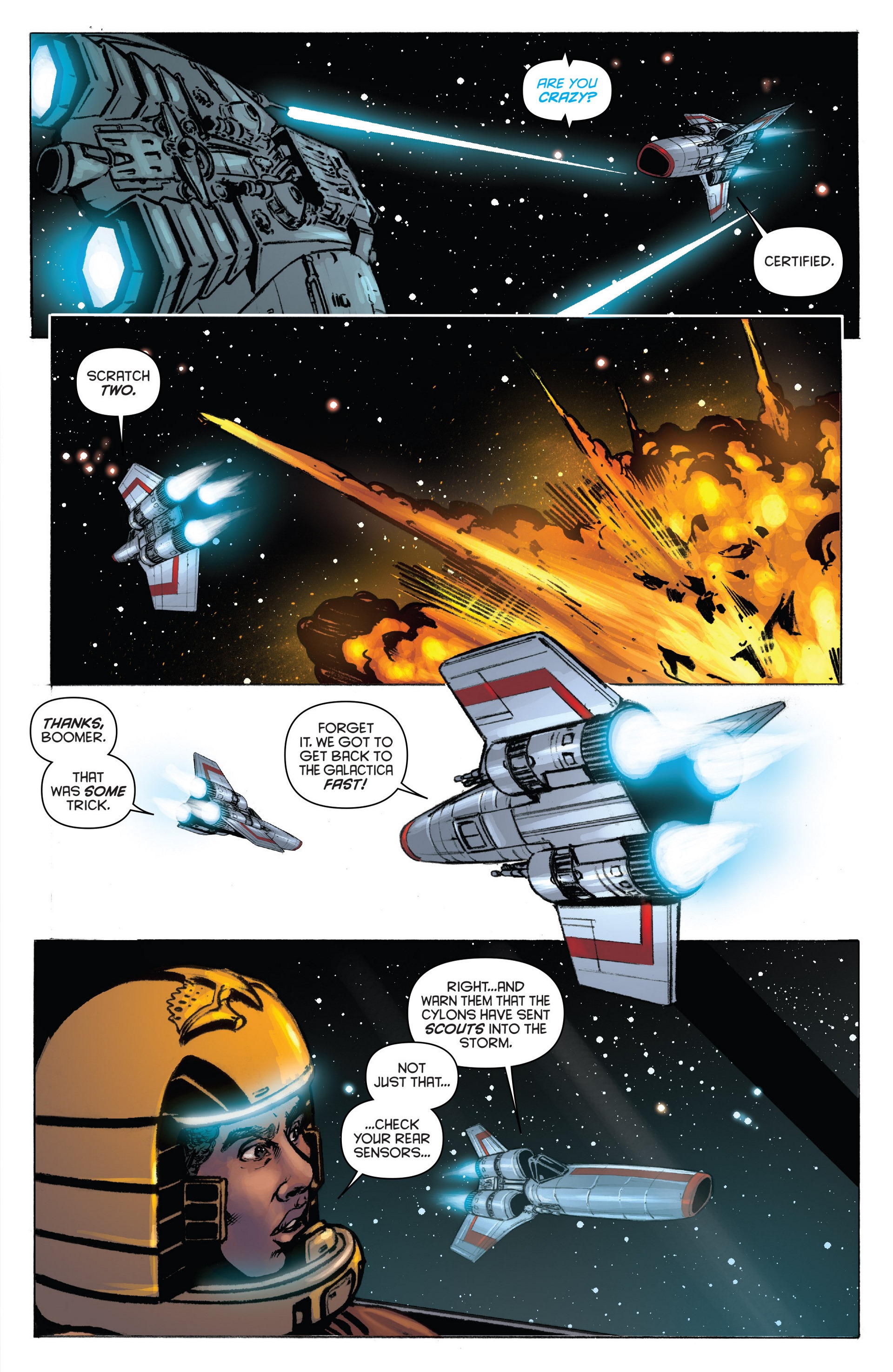 Classic Battlestar Galactica (2013) 8 Page 17