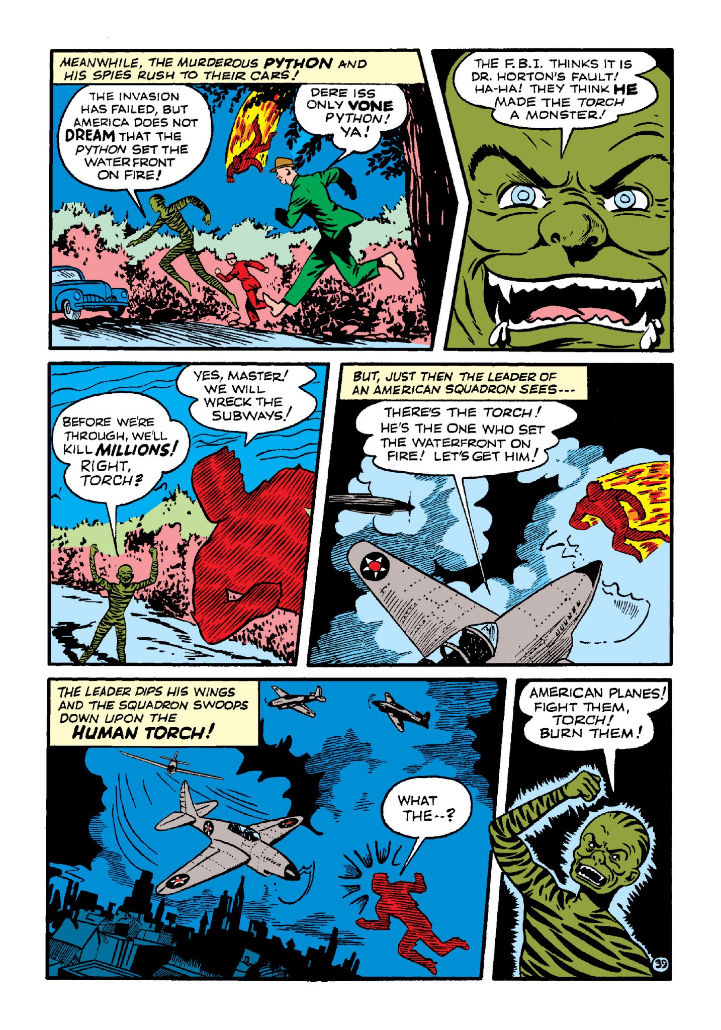 Read online Marvel Masterworks: Golden Age Human Torch comic -  Issue # TPB 2 (Part 3) - 46