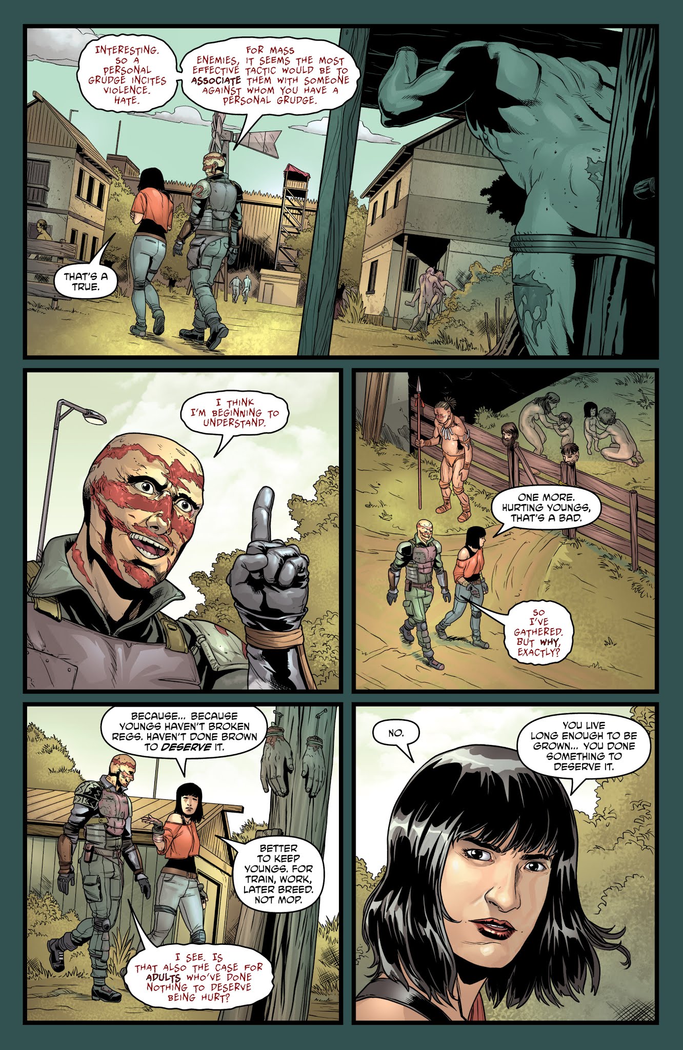 Read online Crossed Plus One Hundred: Mimic comic -  Issue #3 - 13
