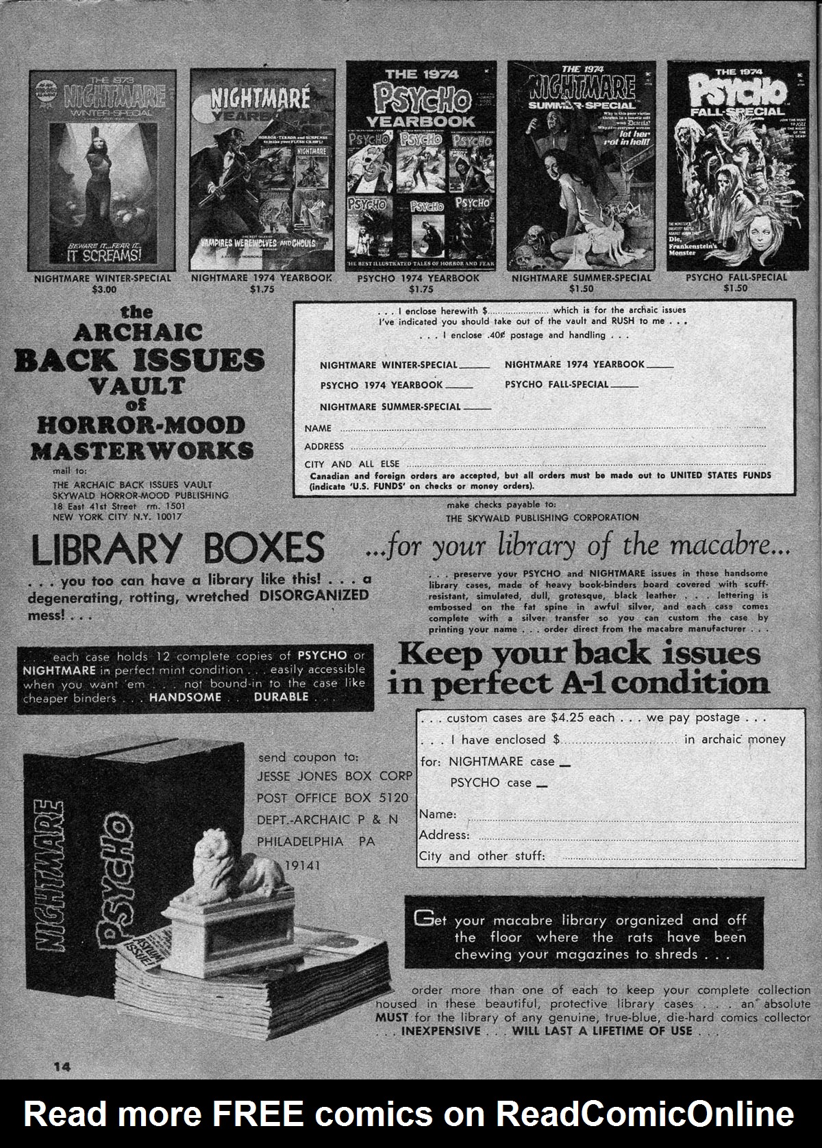 Read online Psycho comic -  Issue #24 - 14