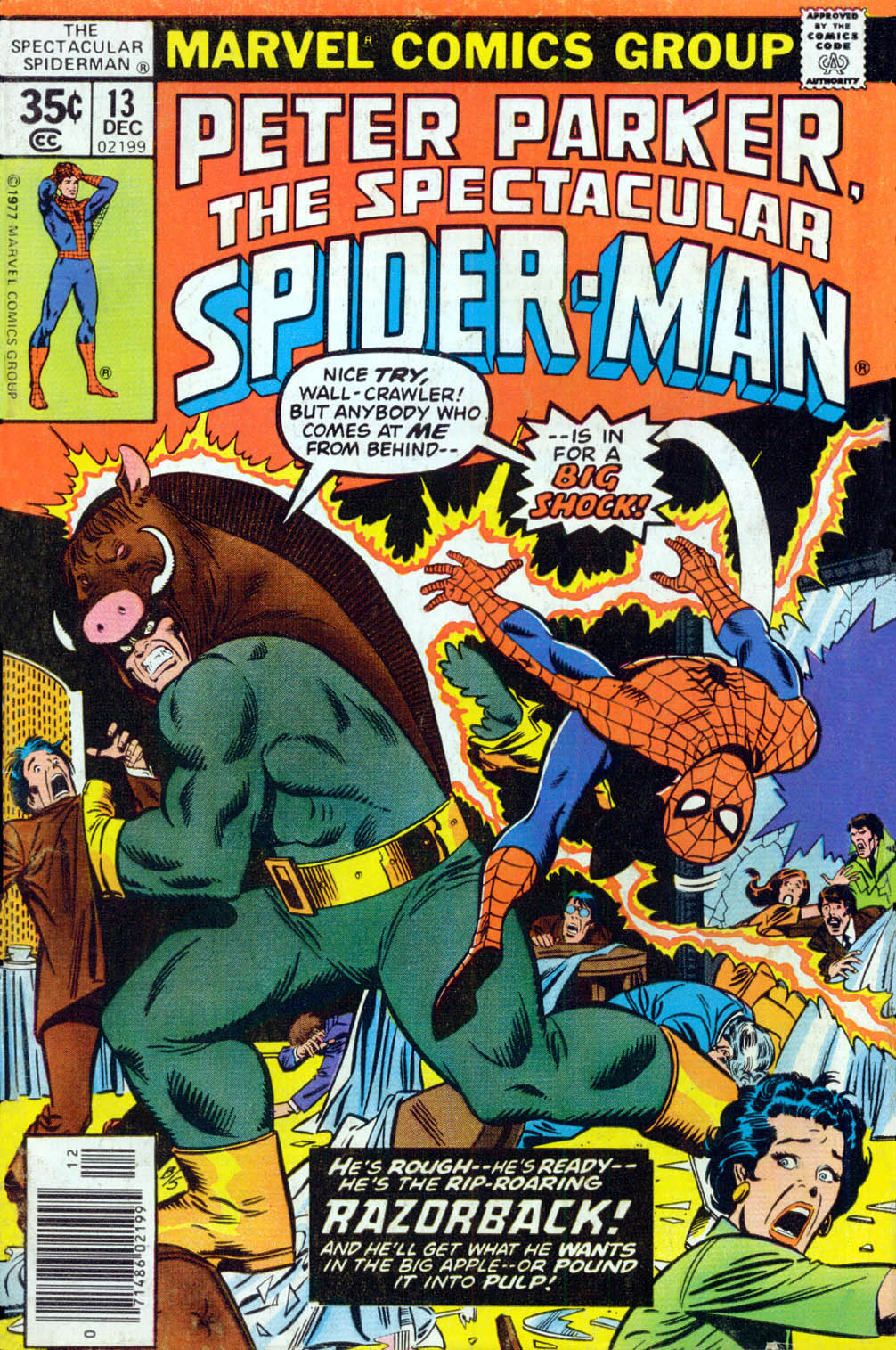 Read online The Spectacular Spider-Man (1976) comic -  Issue #13 - 1