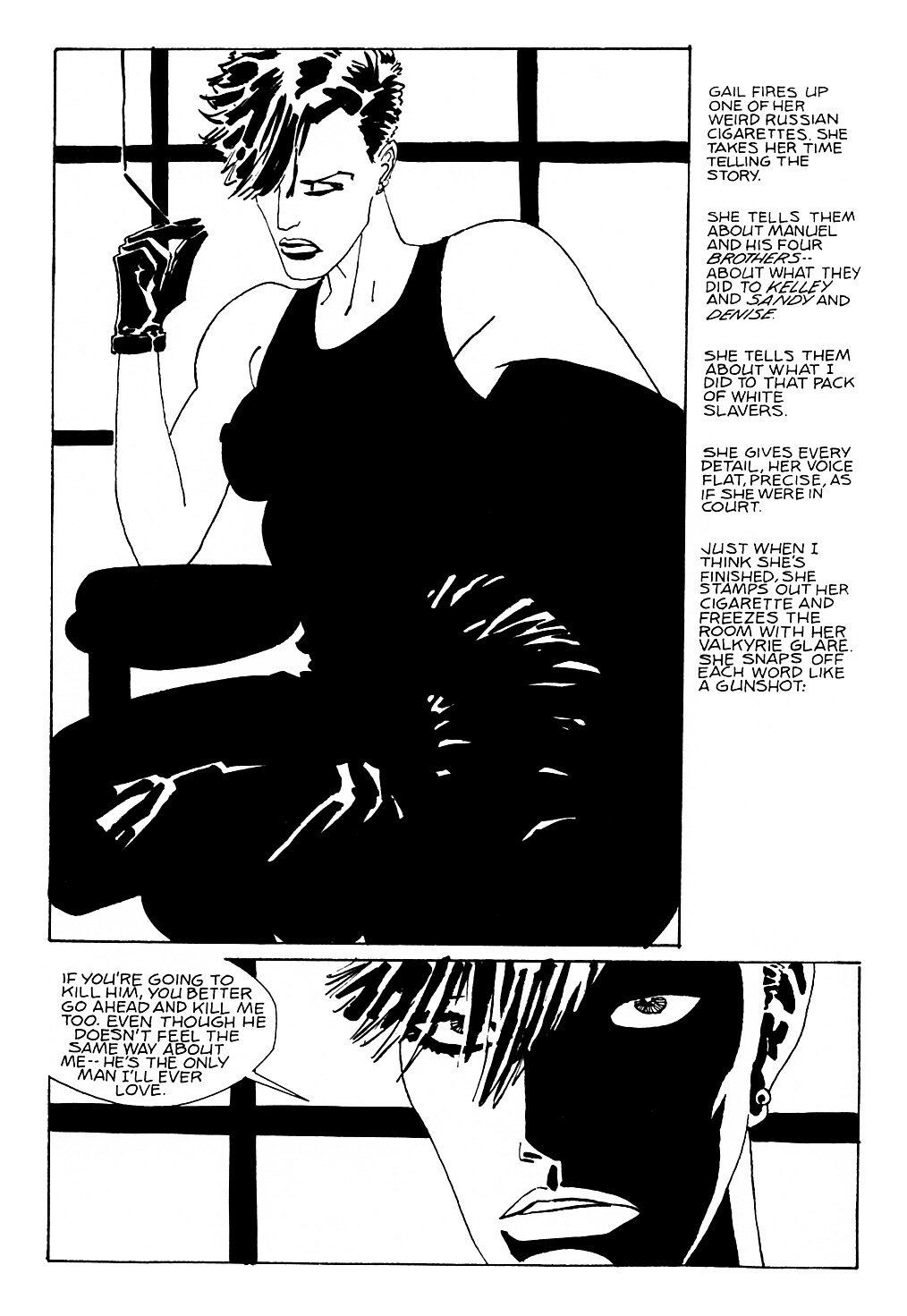 Read online Sin City: A Dame to Kill For comic -  Issue # Full - 157