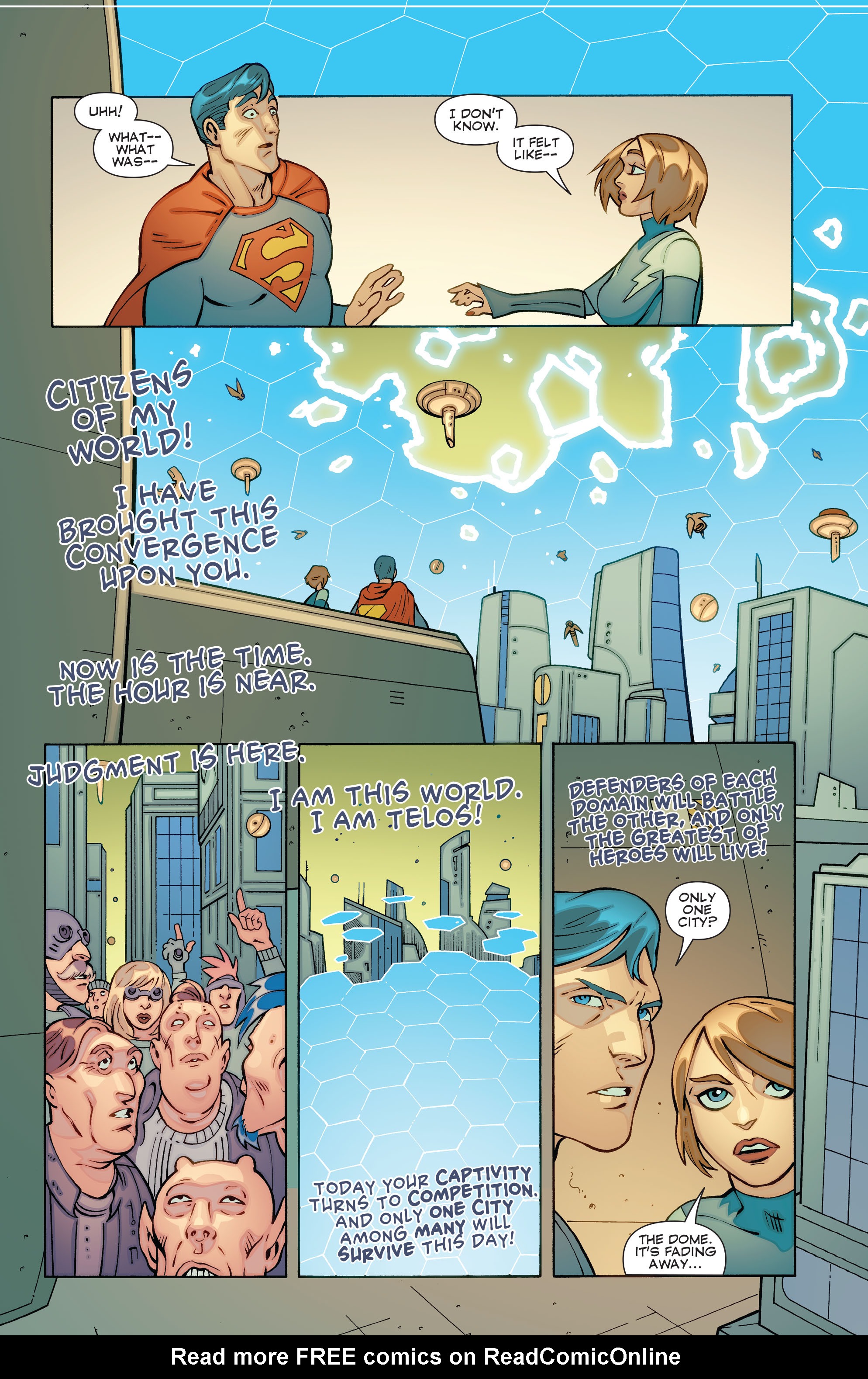 Read online Convergence Superboy and the Legion of Super-Heroes comic -  Issue #1 - 16