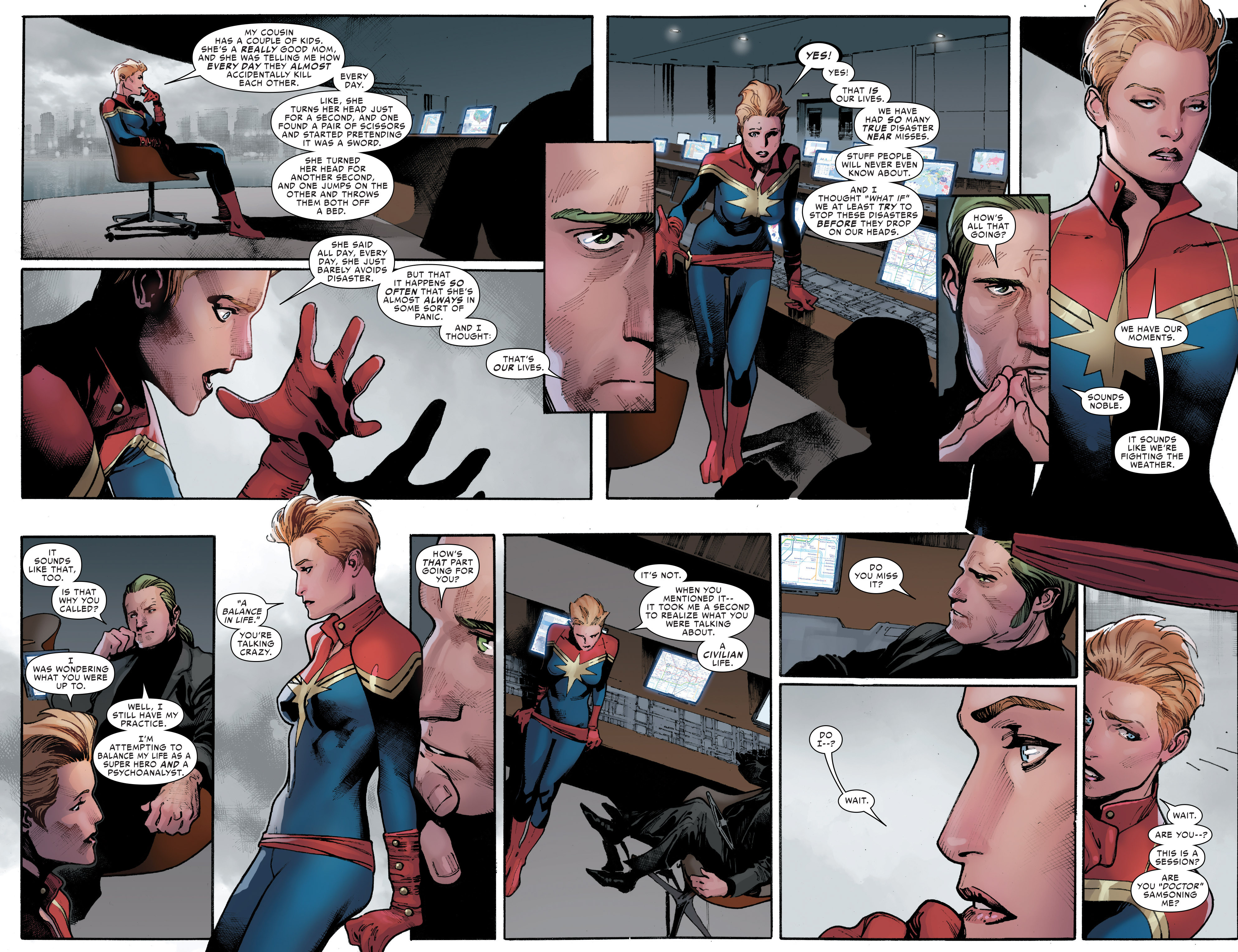Read online Civil War II comic -  Issue #0 - 14