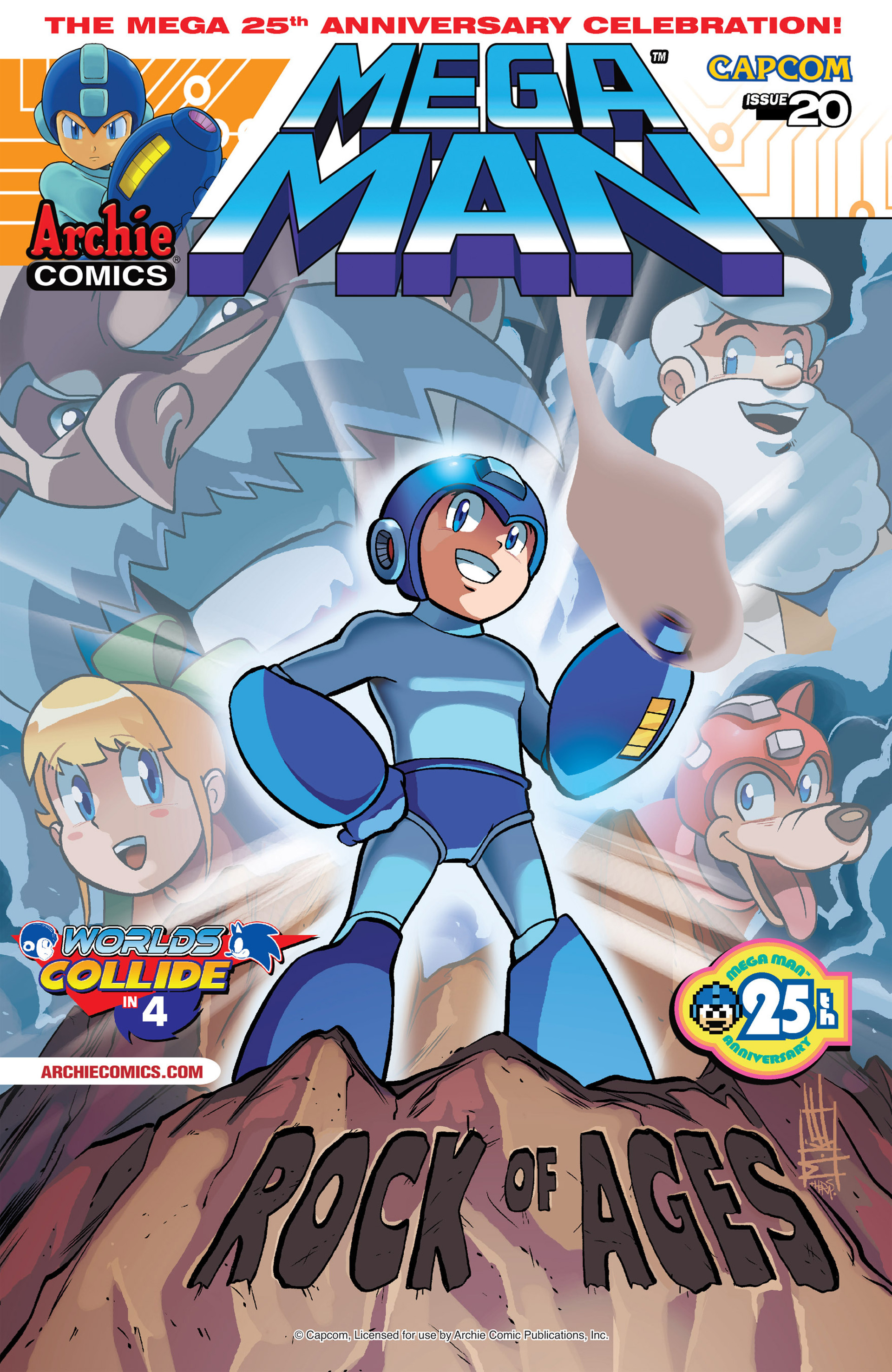 Read online Mega Man comic -  Issue #20 - 1