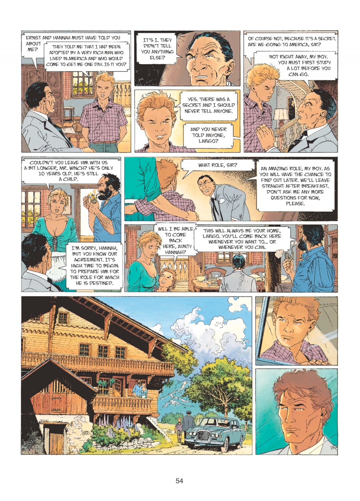 Read online Largo Winch comic -  Issue # TPB 1 - 54