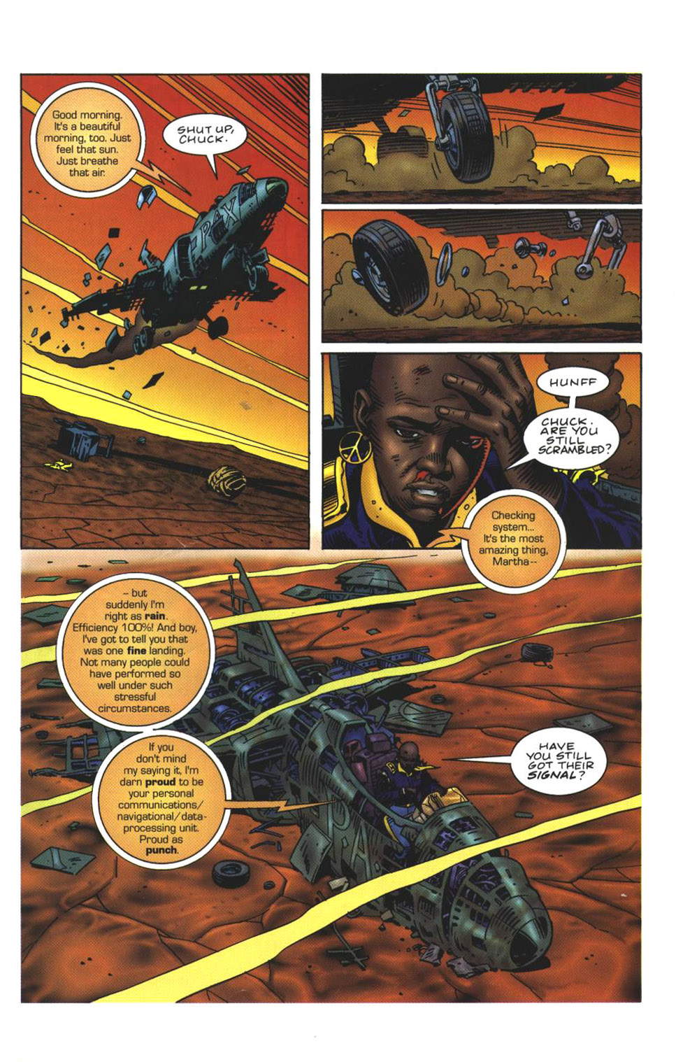 Read online Martha Washington Goes To War comic -  Issue # TPB - 69