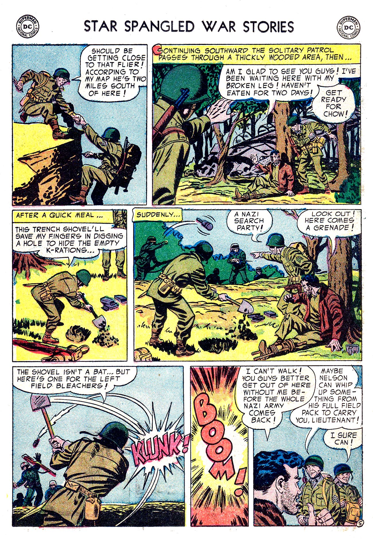 Read online Star Spangled War Stories (1952) comic -  Issue #23 - 15