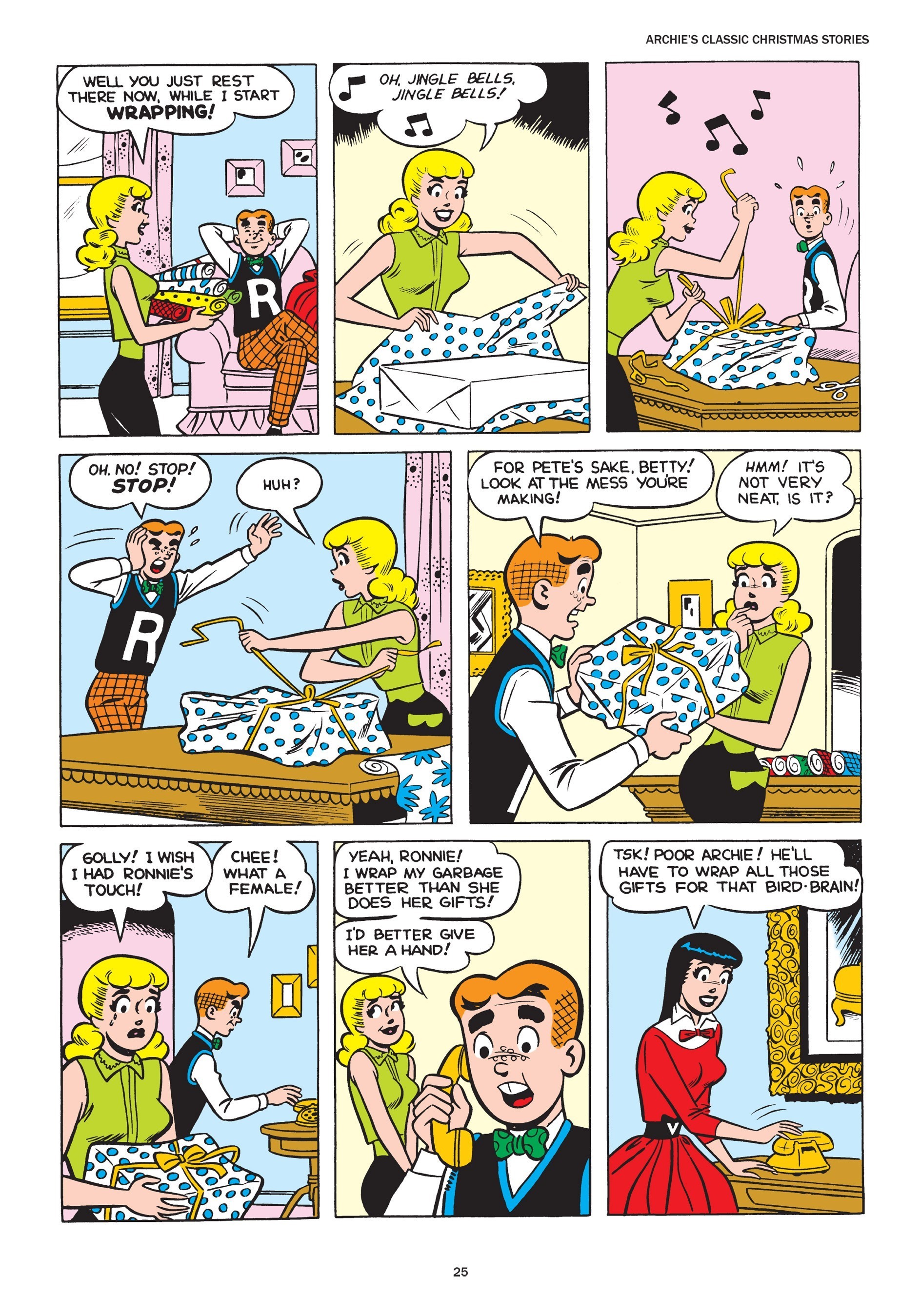 Read online Archie's Classic Christmas Stories comic -  Issue # TPB - 26