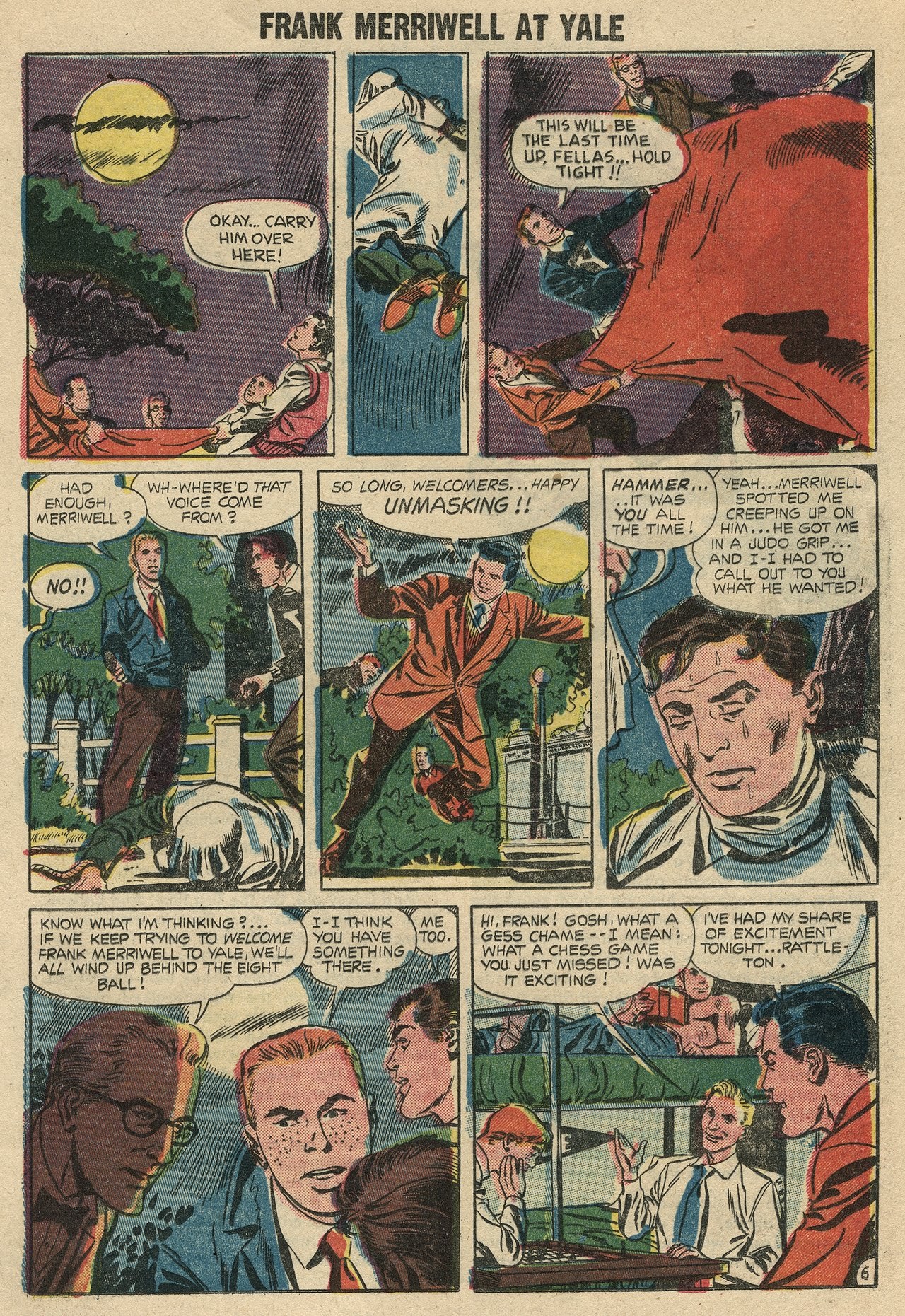 Read online Frank Merriwell At Yale comic -  Issue #1 - 17