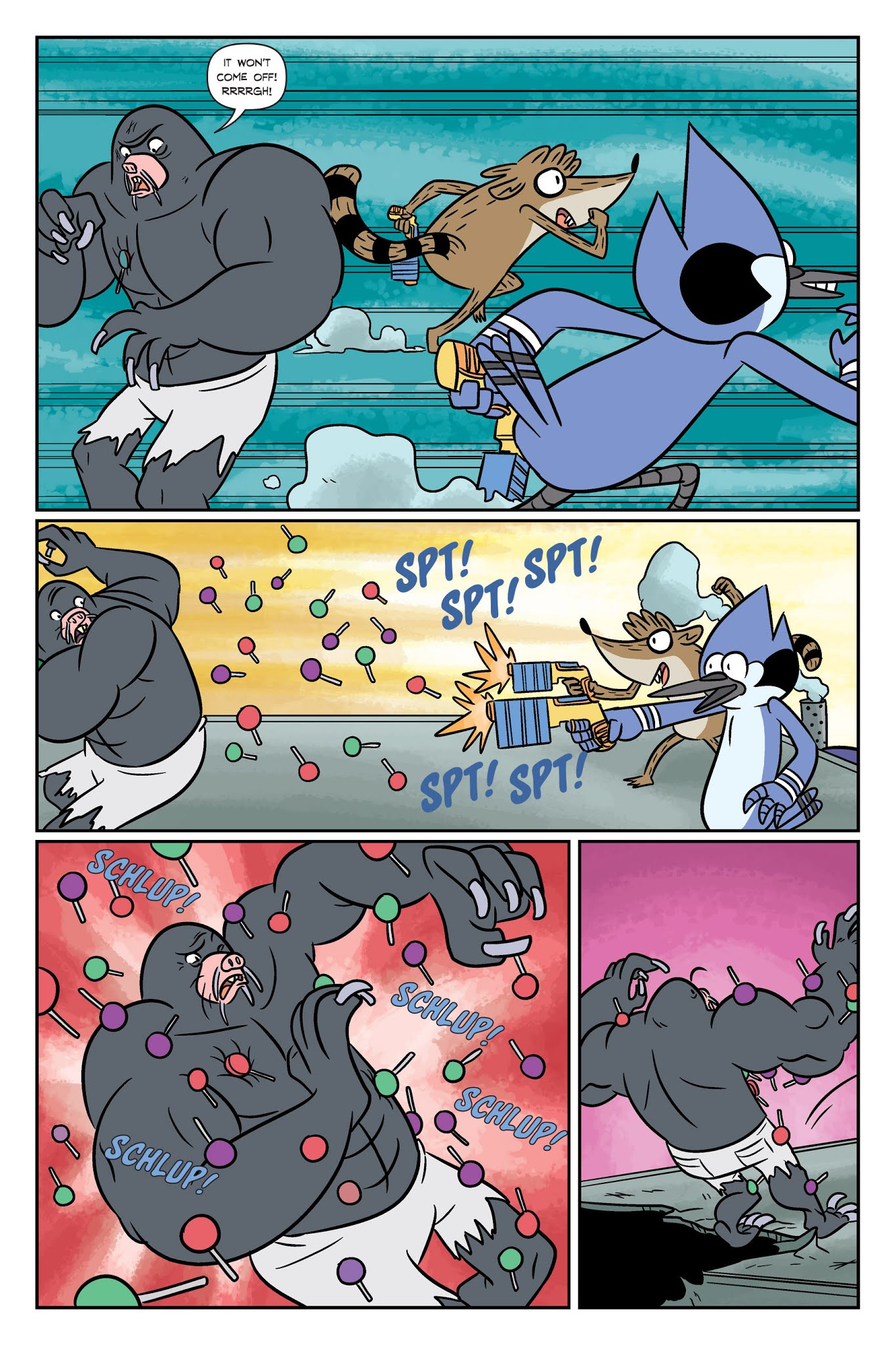 Read online Regular Show: Noir Means Noir, Buddy comic -  Issue # TPB (Part 2) - 49