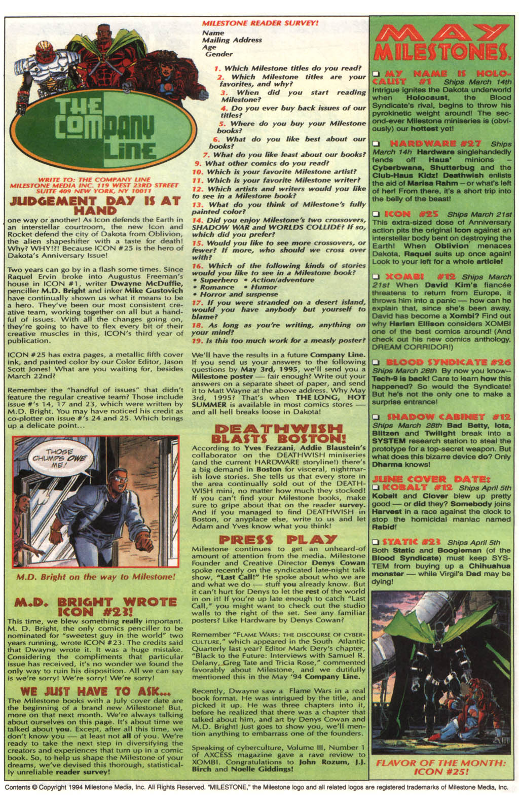 Read online Static comic -  Issue #23 - 24