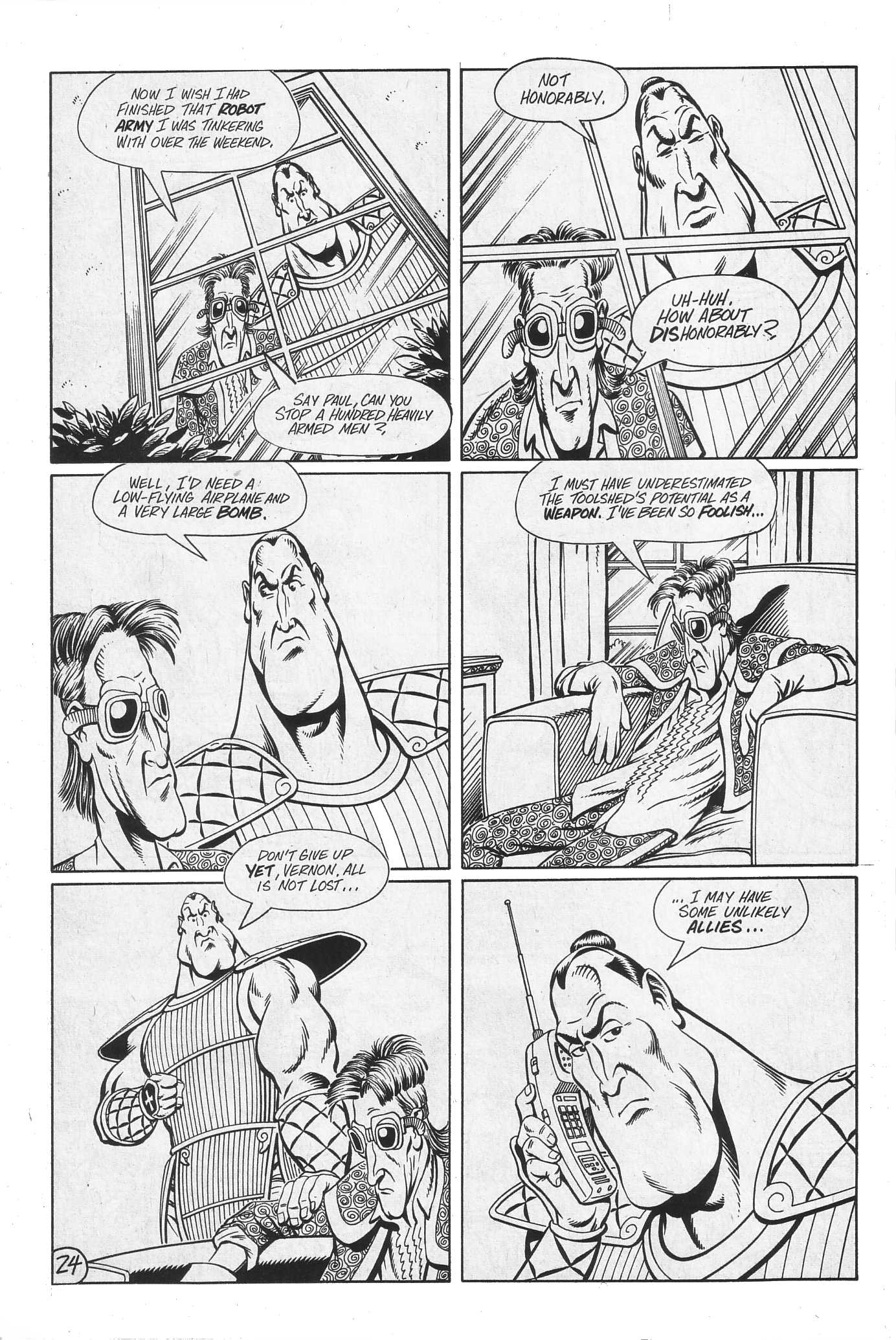 Read online Paul the Samurai (1991) comic -  Issue # TPB - 90