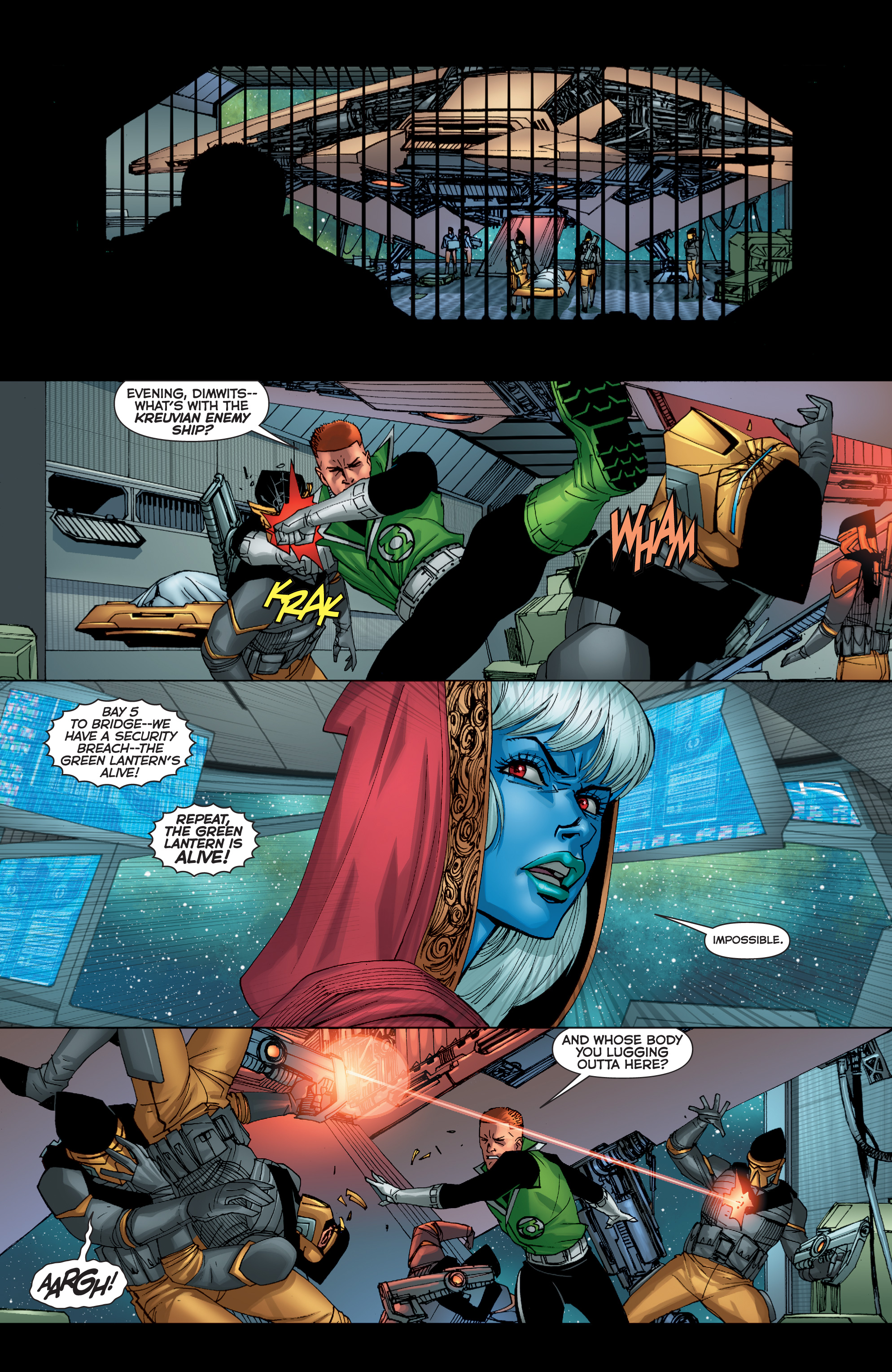 Read online Green Lantern: Emerald Warriors comic -  Issue #11 - 15