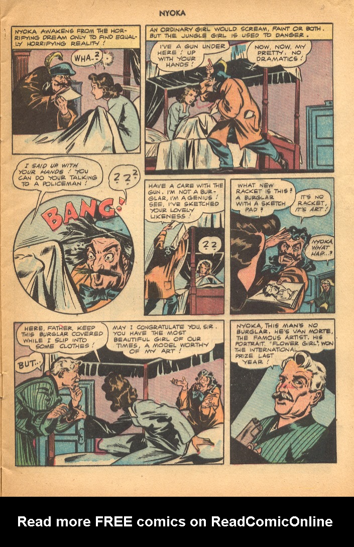 Read online Nyoka the Jungle Girl (1945) comic -  Issue #18 - 5