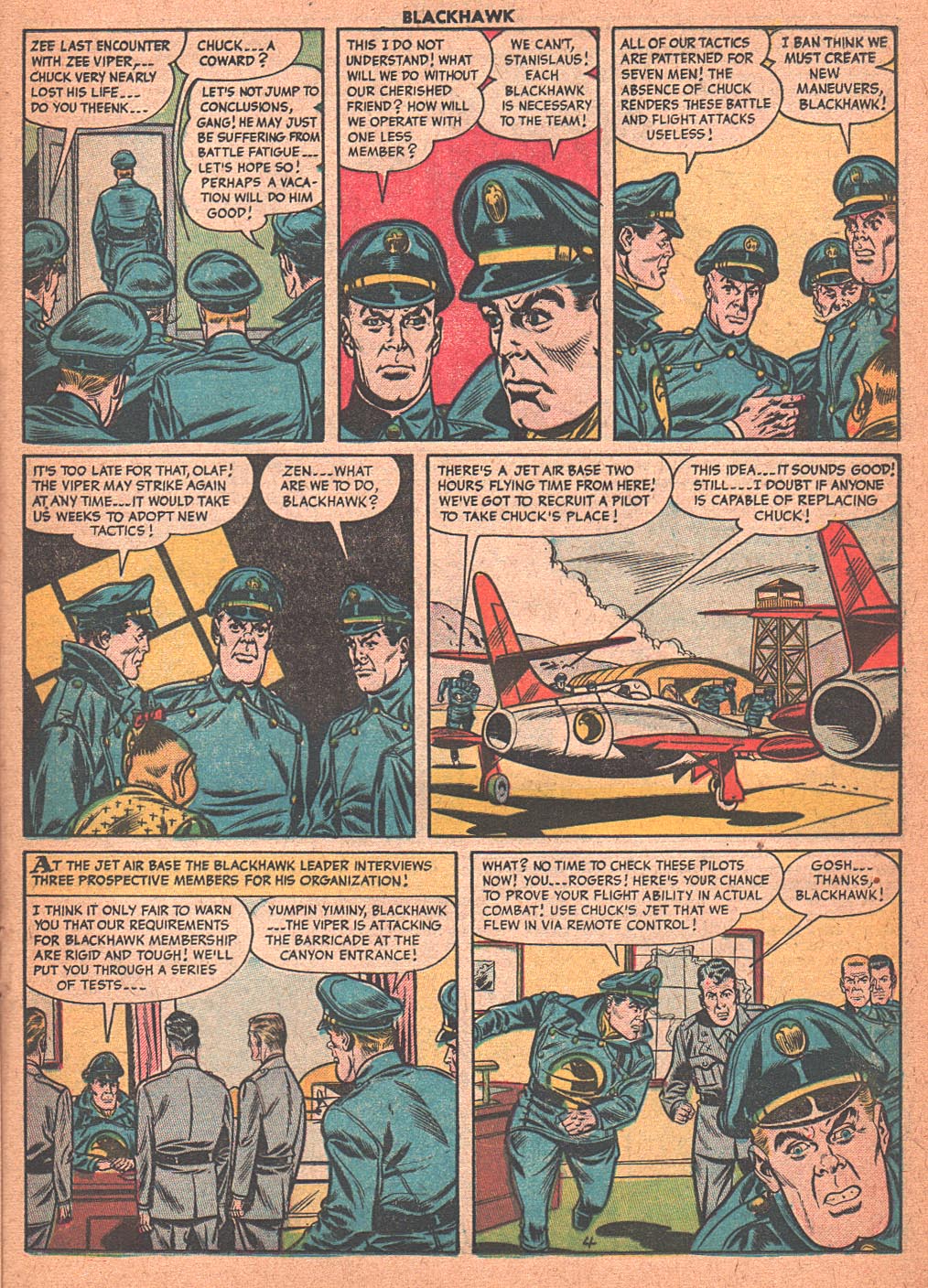 Read online Blackhawk (1957) comic -  Issue #89 - 21