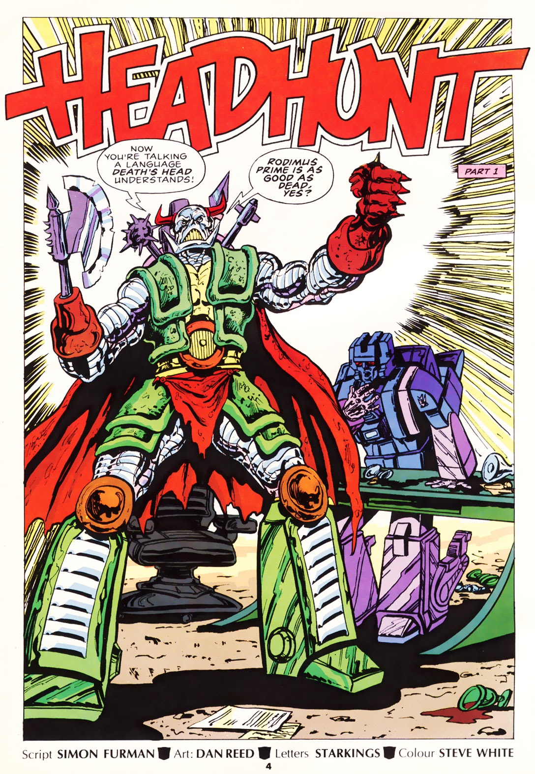 Read online The Transformers (UK) comic -  Issue #225 - 2