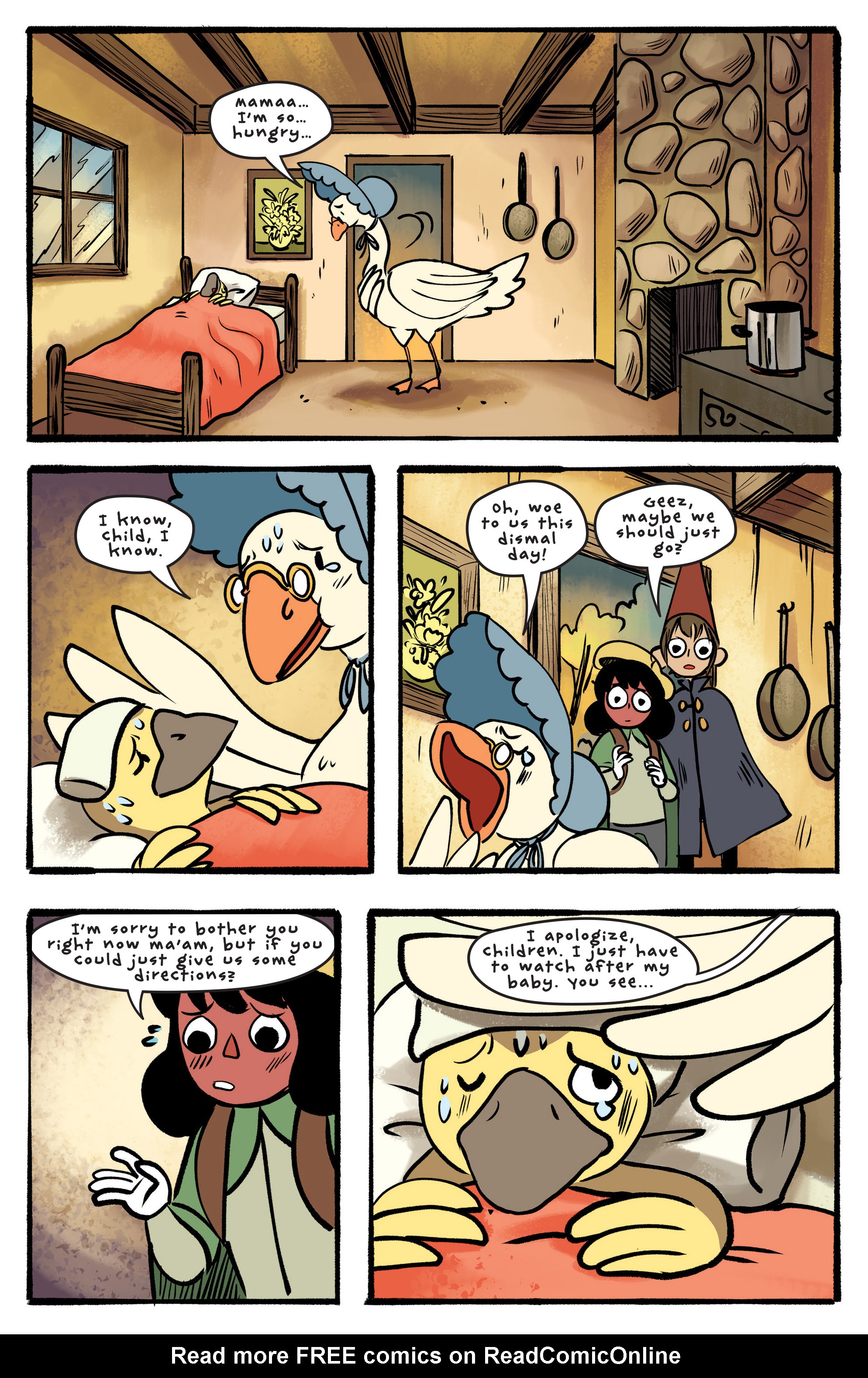 Read online Over the Garden Wall (2016) comic -  Issue #12 - 17