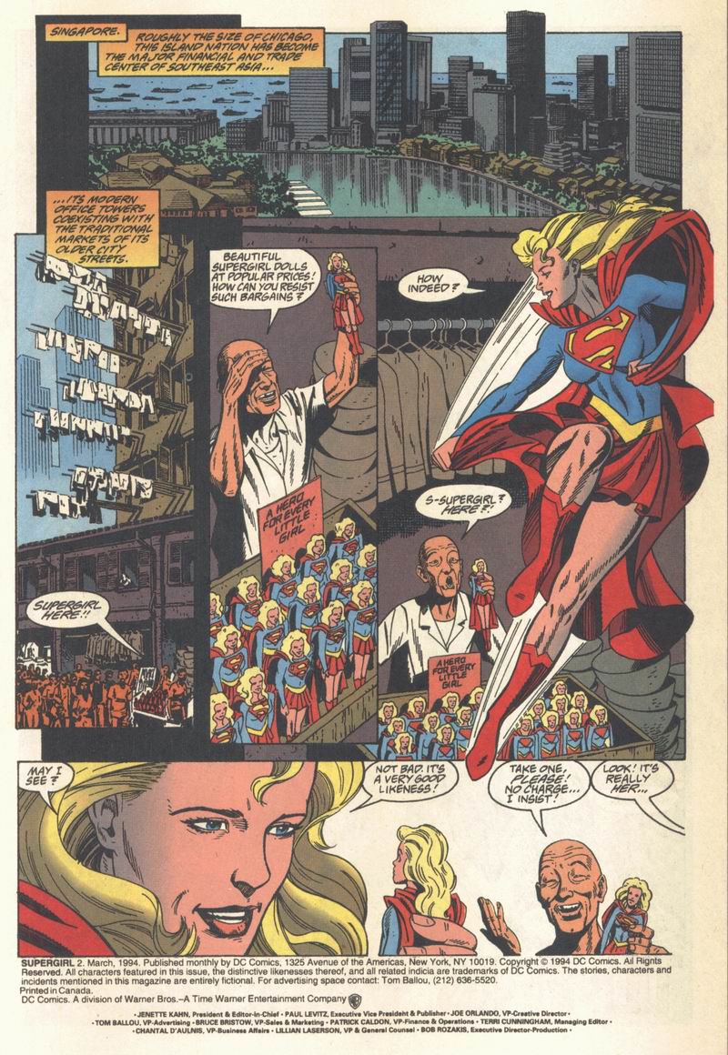 Read online Supergirl (1994) comic -  Issue #2 - 2
