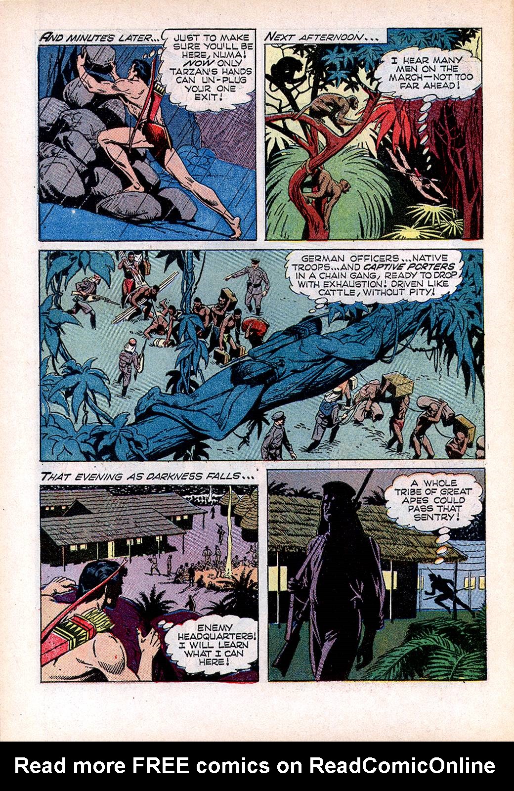 Read online Tarzan (1962) comic -  Issue #163 - 6