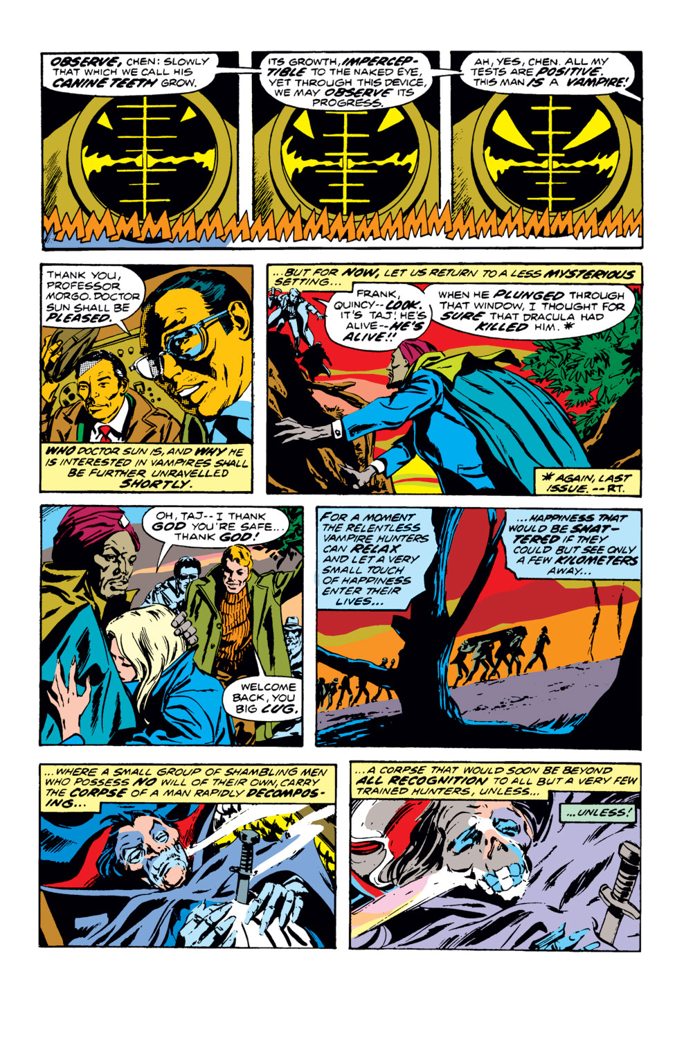 Read online Tomb of Dracula (1972) comic -  Issue #14 - 8