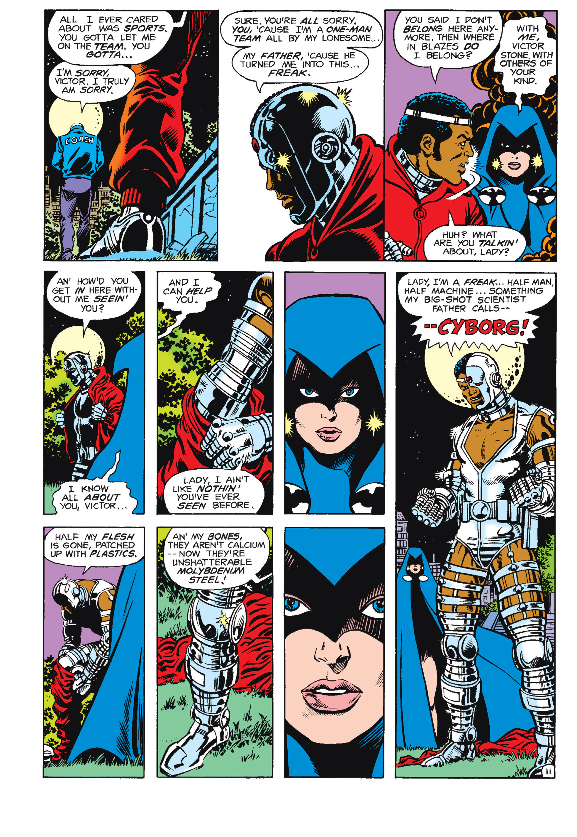Read online The New Teen Titans (1980) comic -  Issue #1 - 11