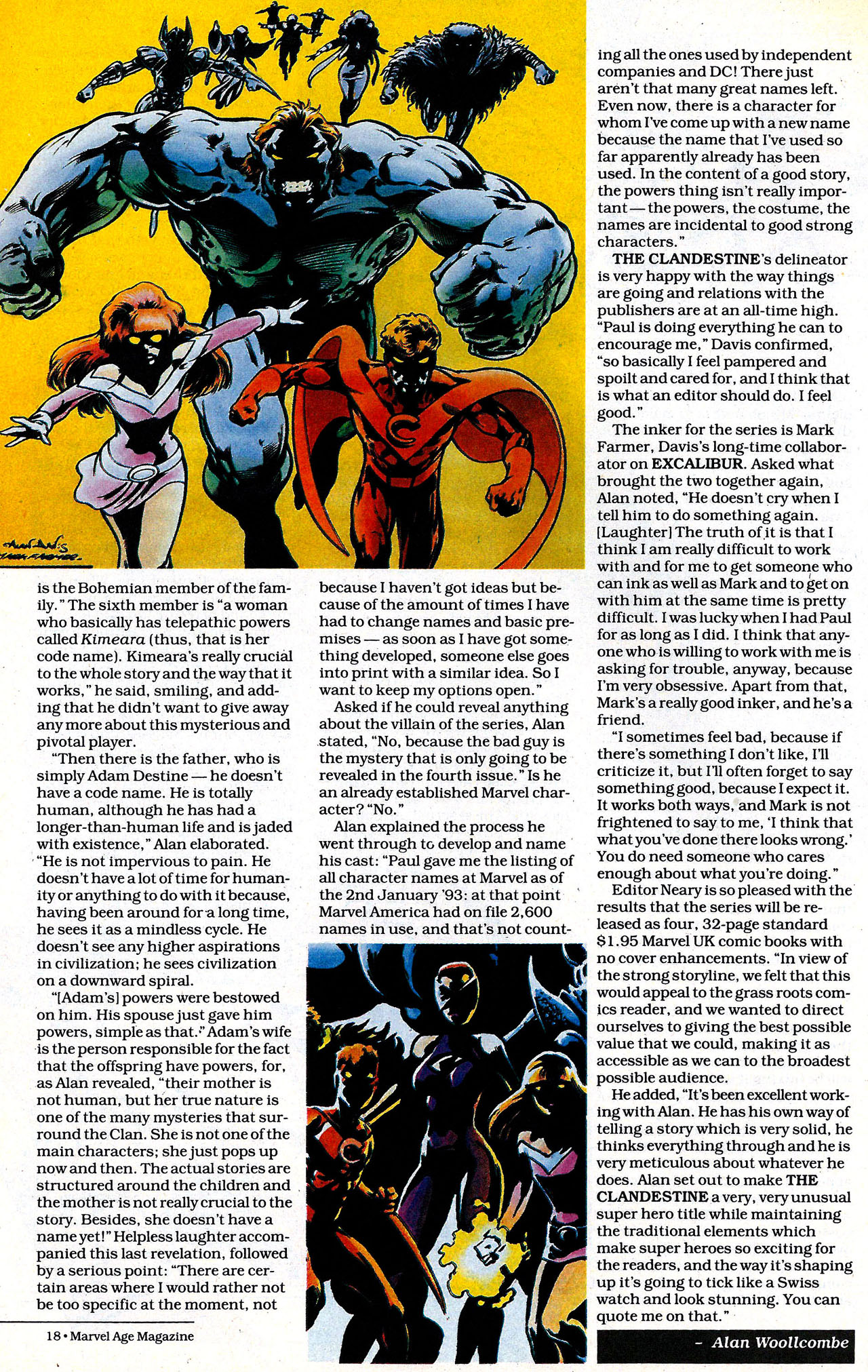 Read online Marvel Age comic -  Issue #132 - 17