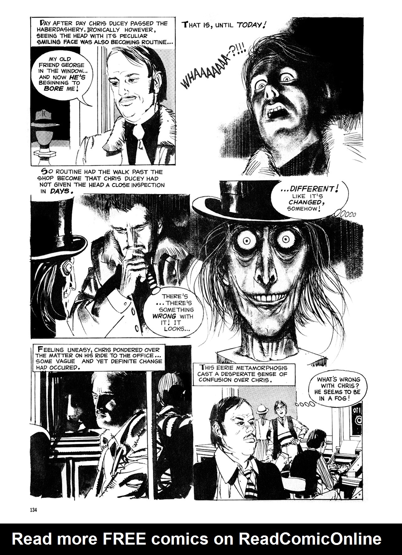 Read online Eerie Archives comic -  Issue # TPB 8 - 135