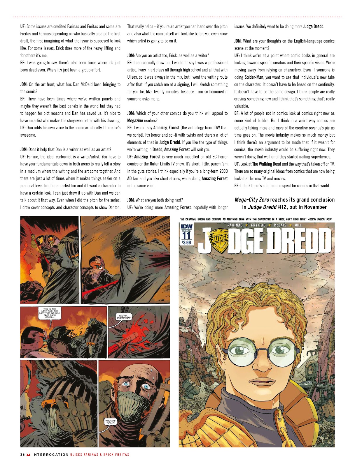 Judge Dredd Megazine (Vol. 5) issue 377 - Page 35