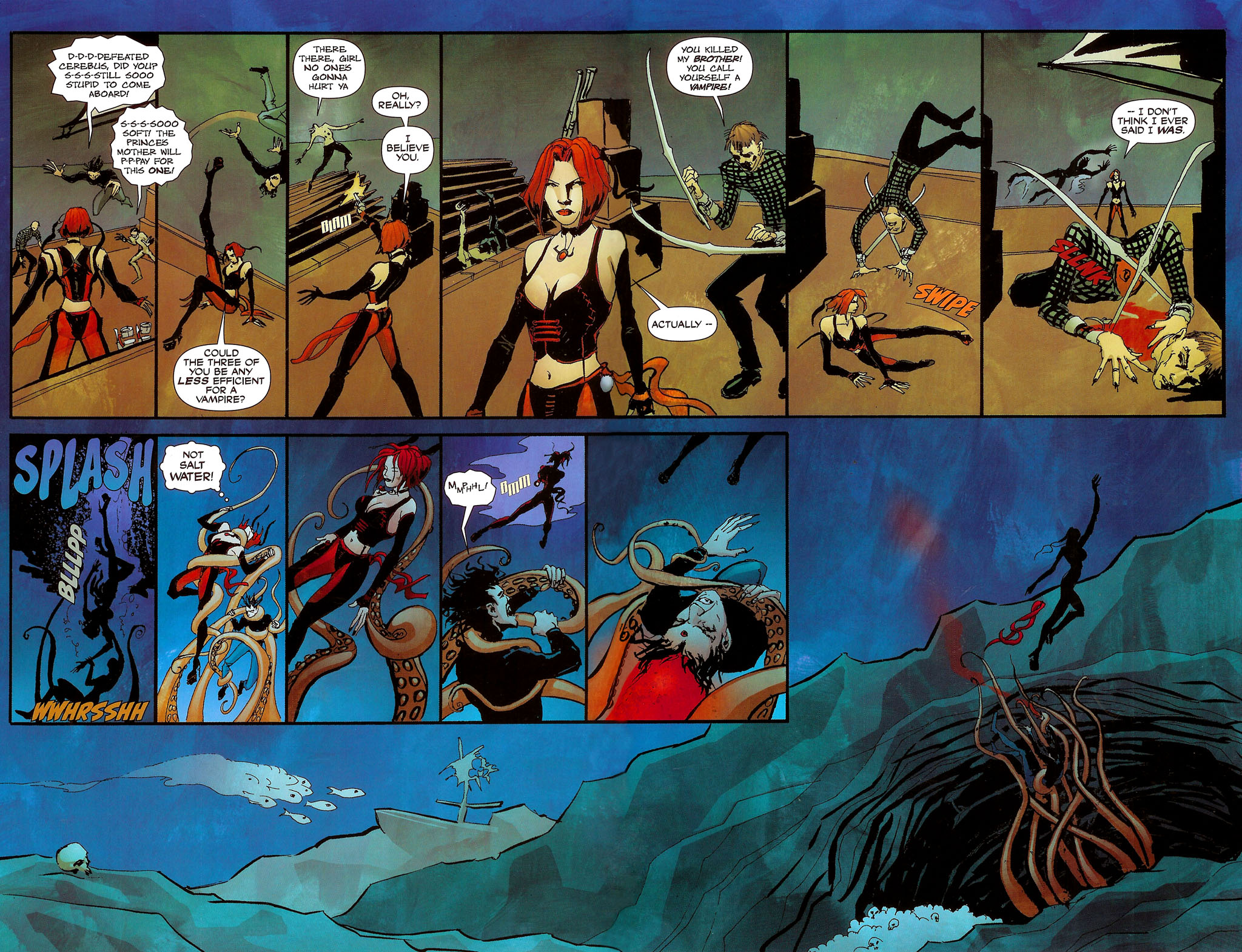 Read online BloodRayne: Seeds of Sin comic -  Issue # Full - 12